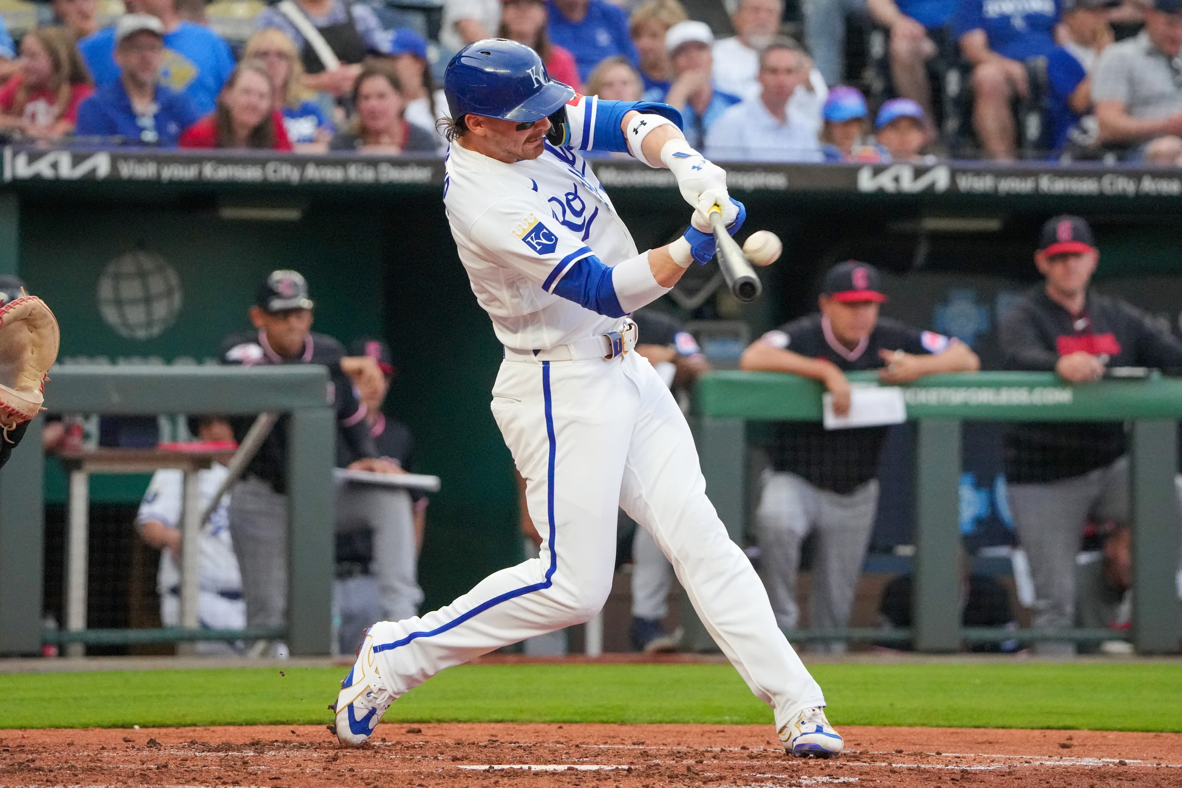 Bobby Witt Jr.'s home runs sends Royals to win over Tanner Bibee, Guardians