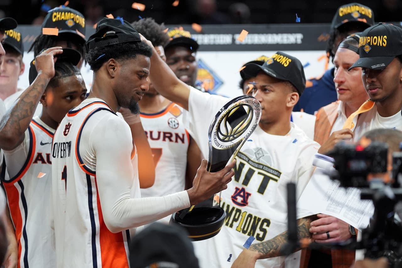 Auburn’s Kevin Overton named NIT Most Outstanding Player