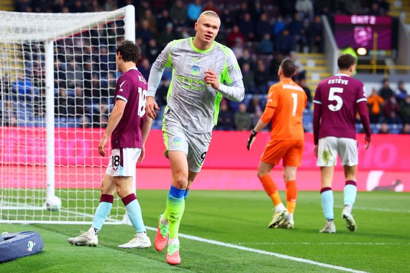 Erling Haaland left frustrated after Man City move top in tight Premier League title race