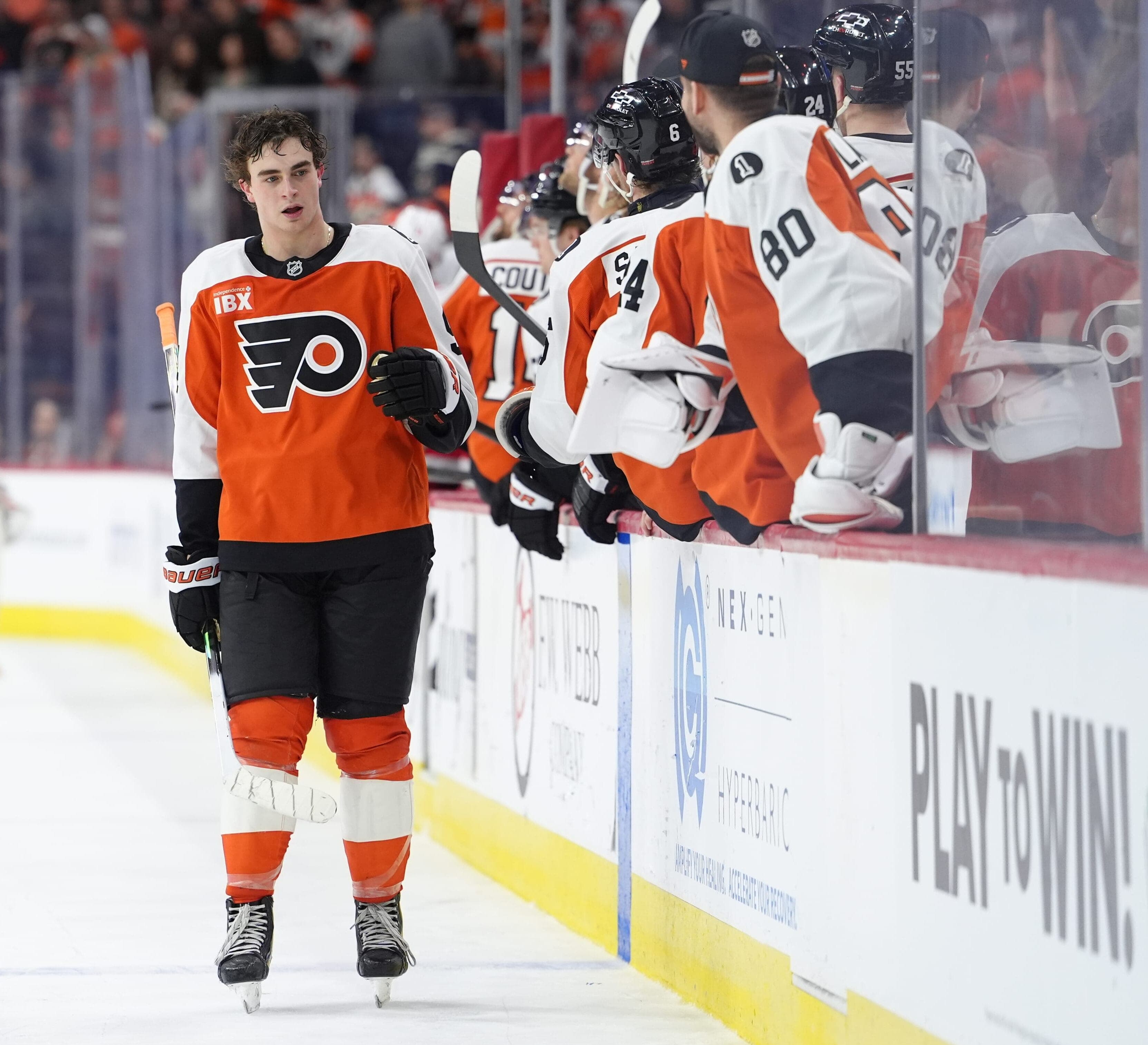 Instant reactions: Porter Martone’s first Flyers goal is OT winner