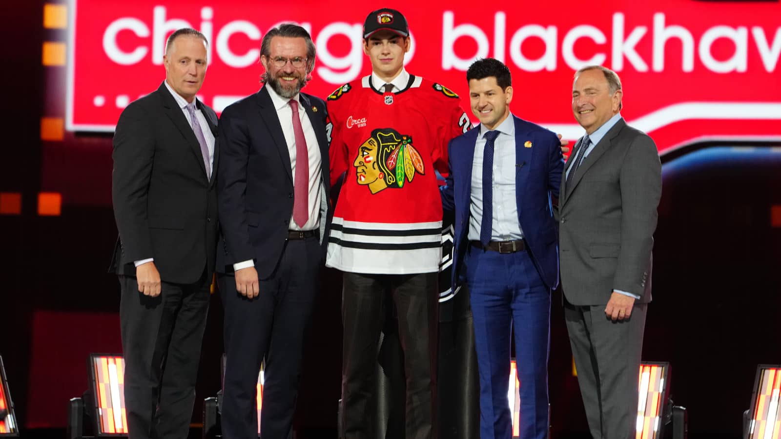 Sacha Boisvert, Blackhawks’ 2024 first-round pick, set to debut against Flyers