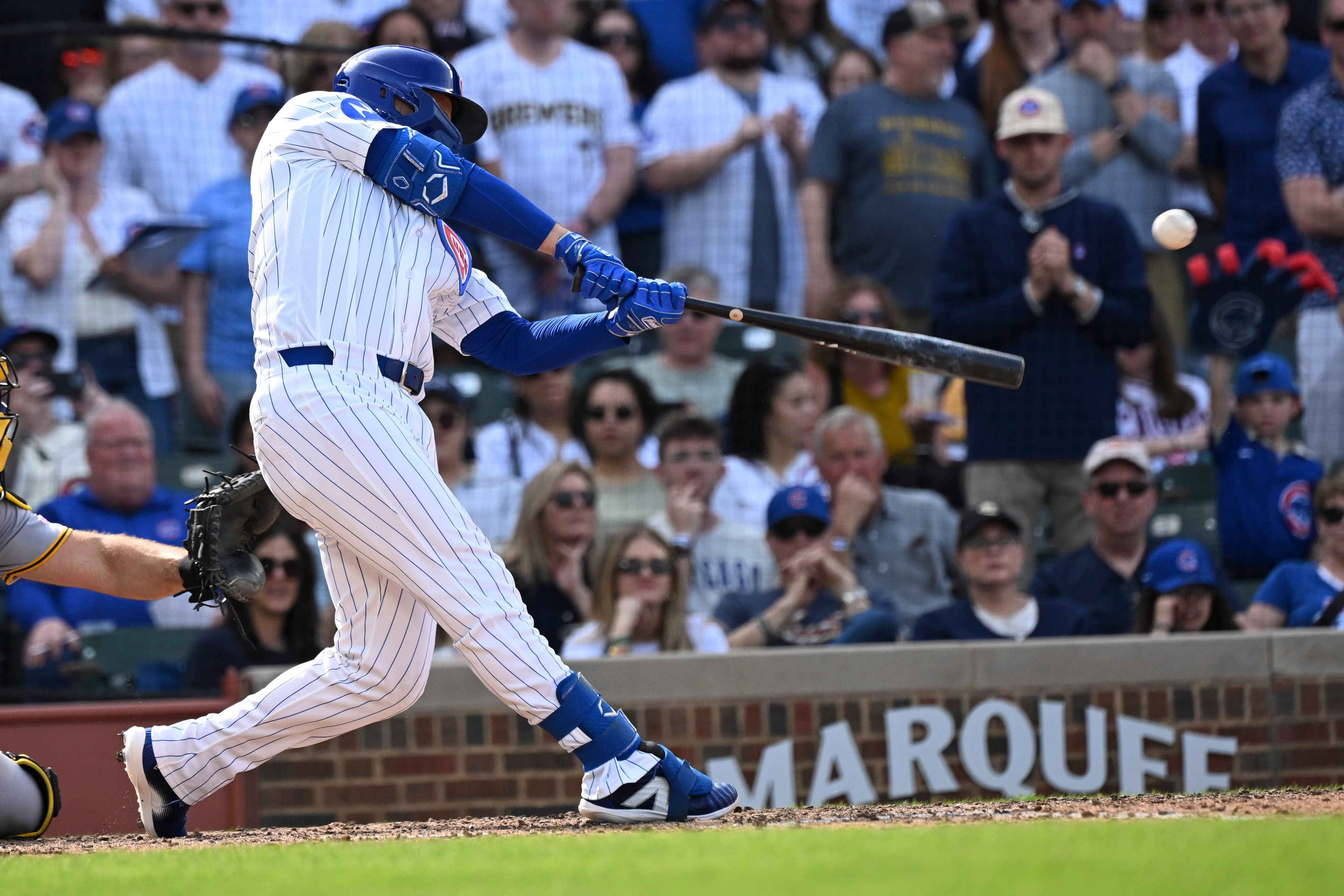 Slump buster? Michael Busch helps deliver much-needed win