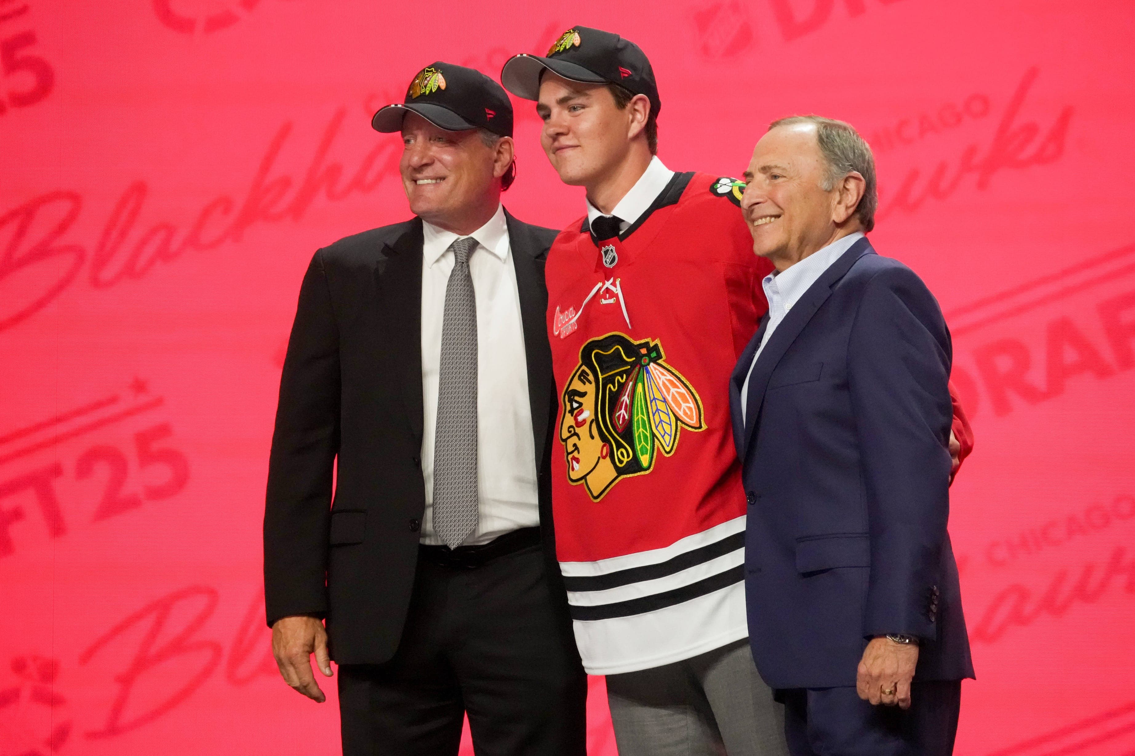 Anton Frondell, Blackhawks’ 2025 first-round pick, set to debut against Islanders