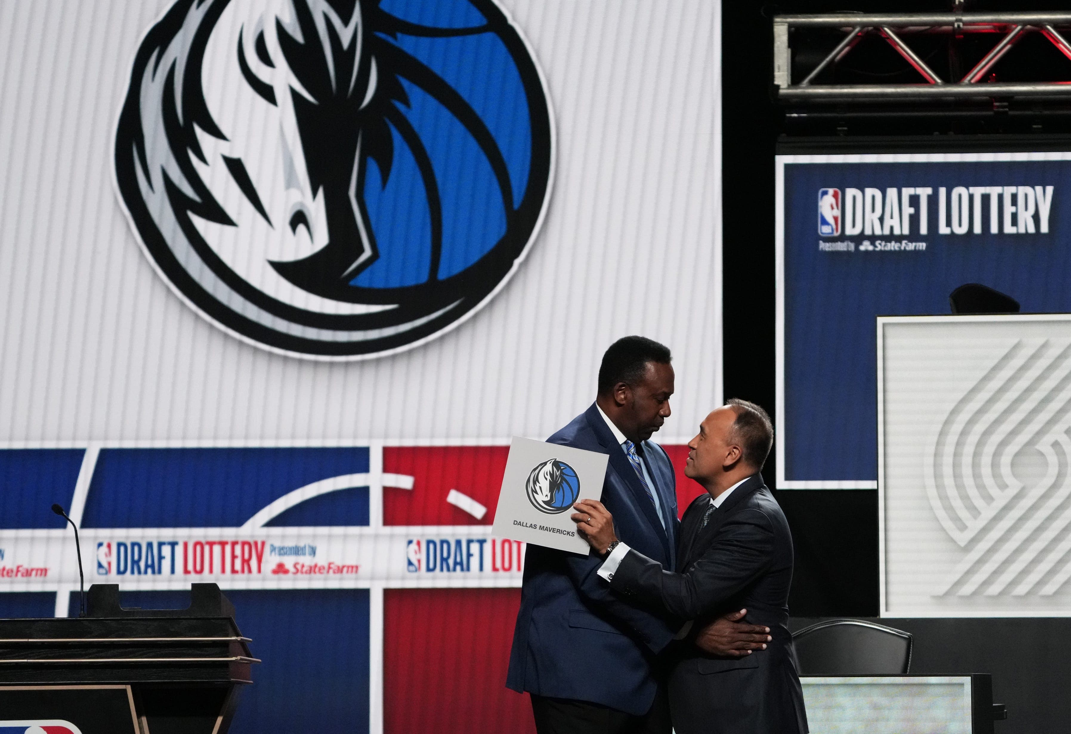 The Mavericks slide to No. 9 after last year’s lottery miracle