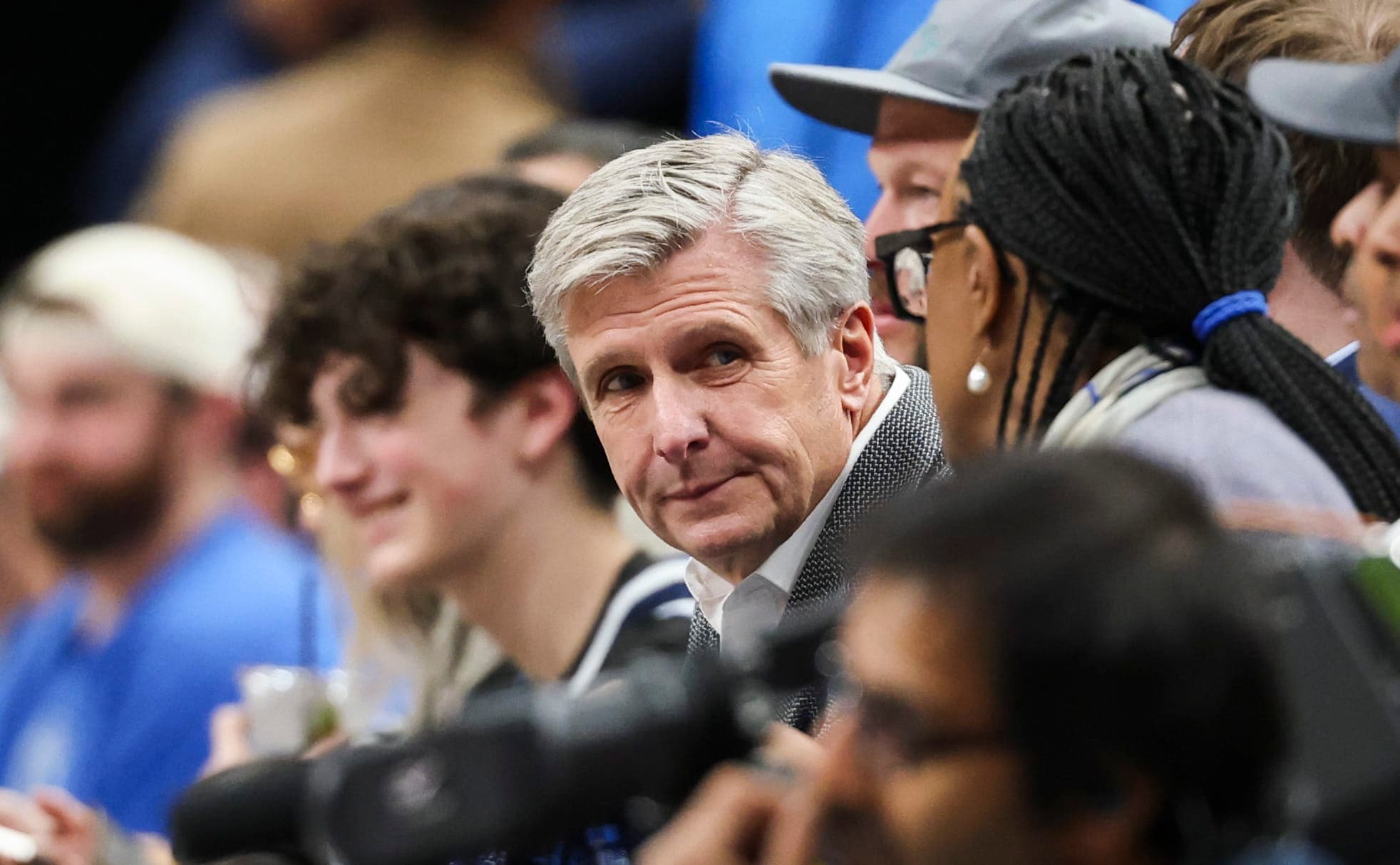 Mavericks CEO Rick Welts discusses downtown Dallas arena plans, GM search