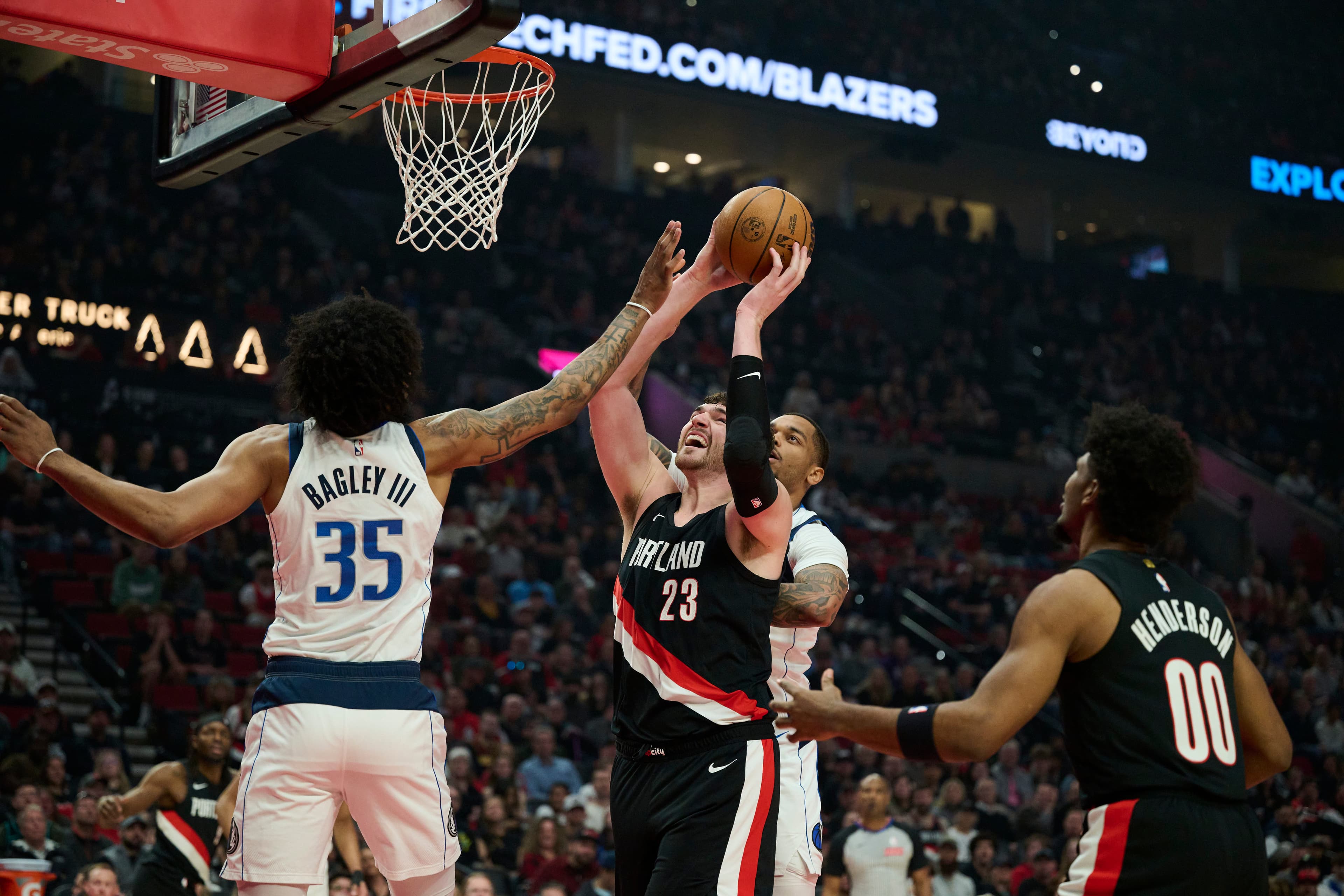 Instant Reactions: Marvin Bagley, Cooper Flagg lead Mavericks past Trail Blazers