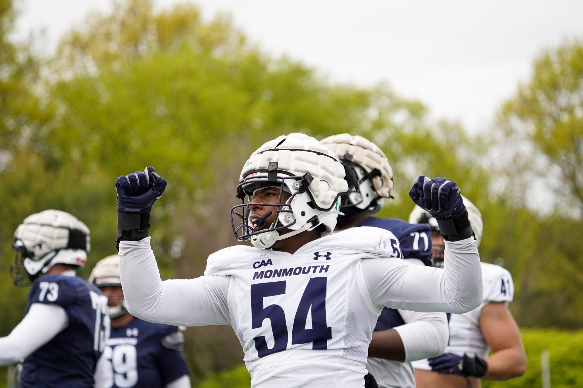 Defense wins day at Monmouth football scrimmage showcase & 3 more takeaways