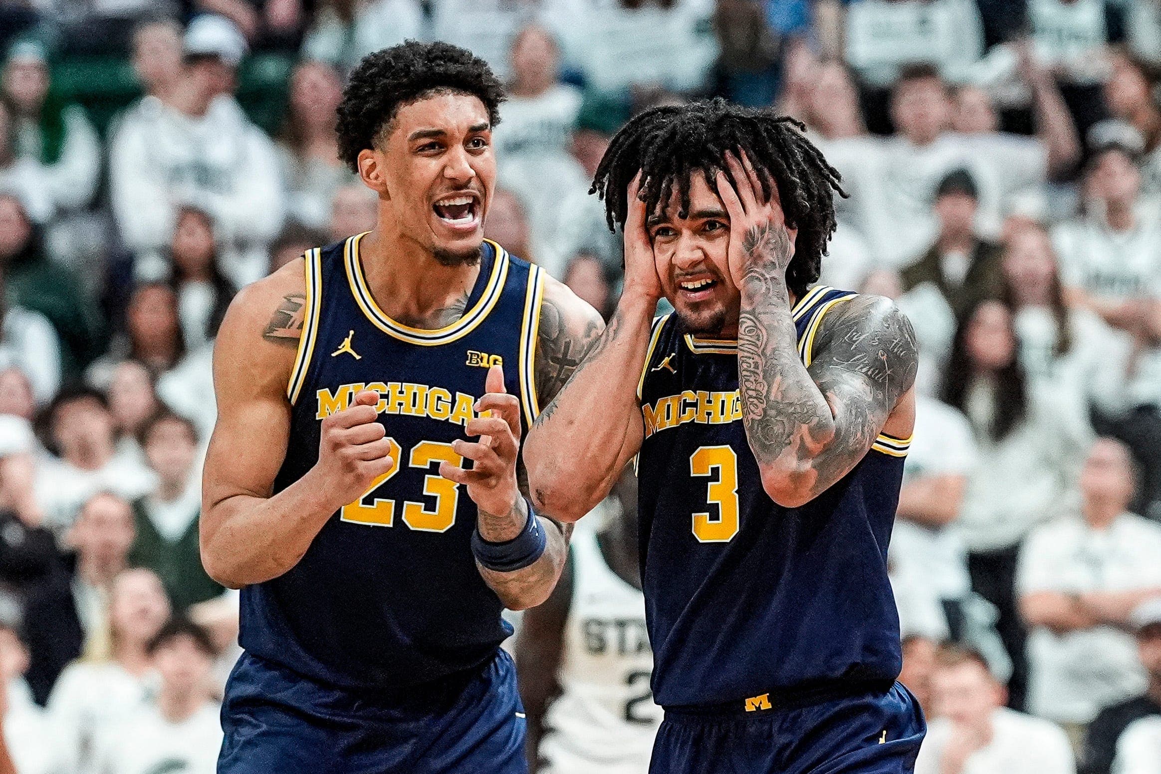 Final Four features Michigan's Jersey boys Elliot Cadeau, Yaxel Lendeborg