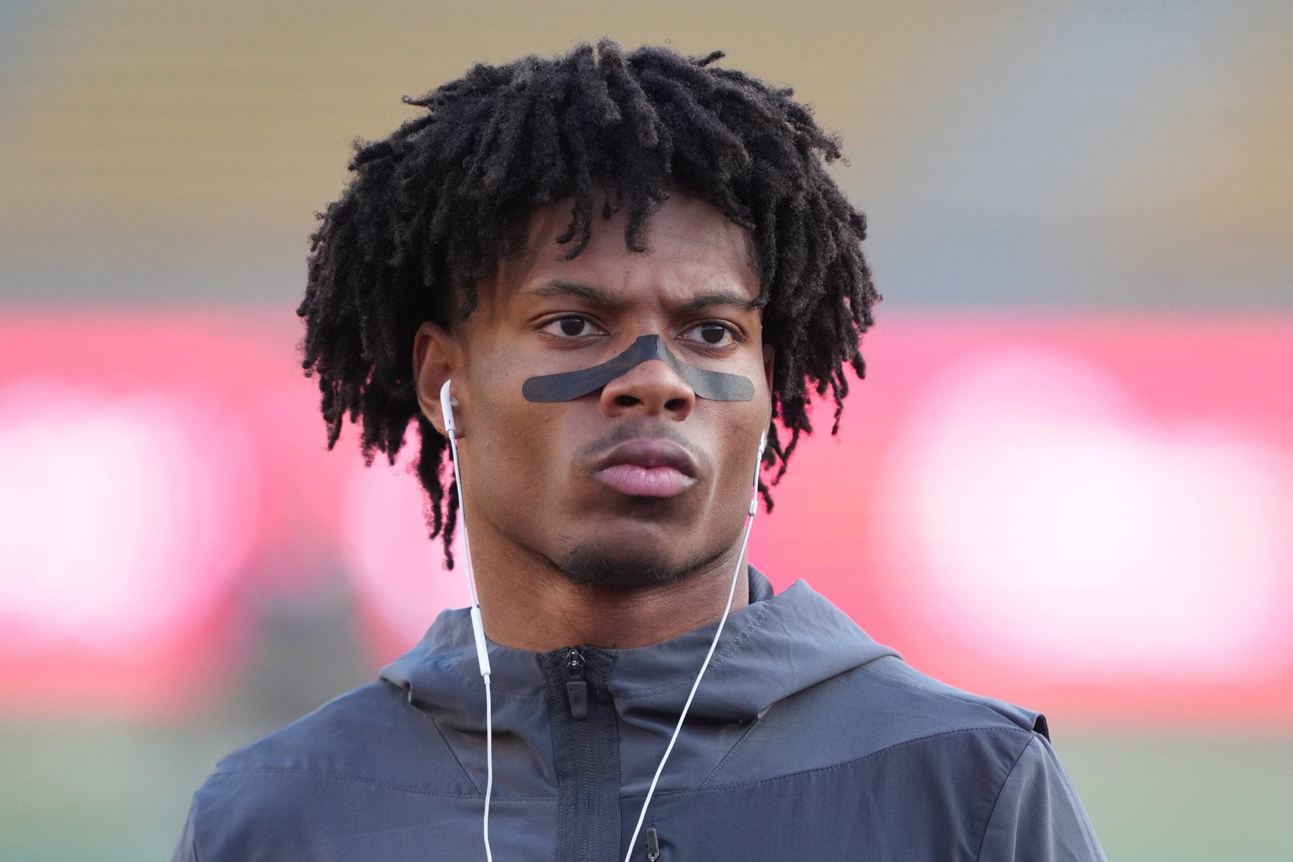 Las Vegas Raiders rookie is already writing checks he may not be able to cash, and he hasn't even played a game yet