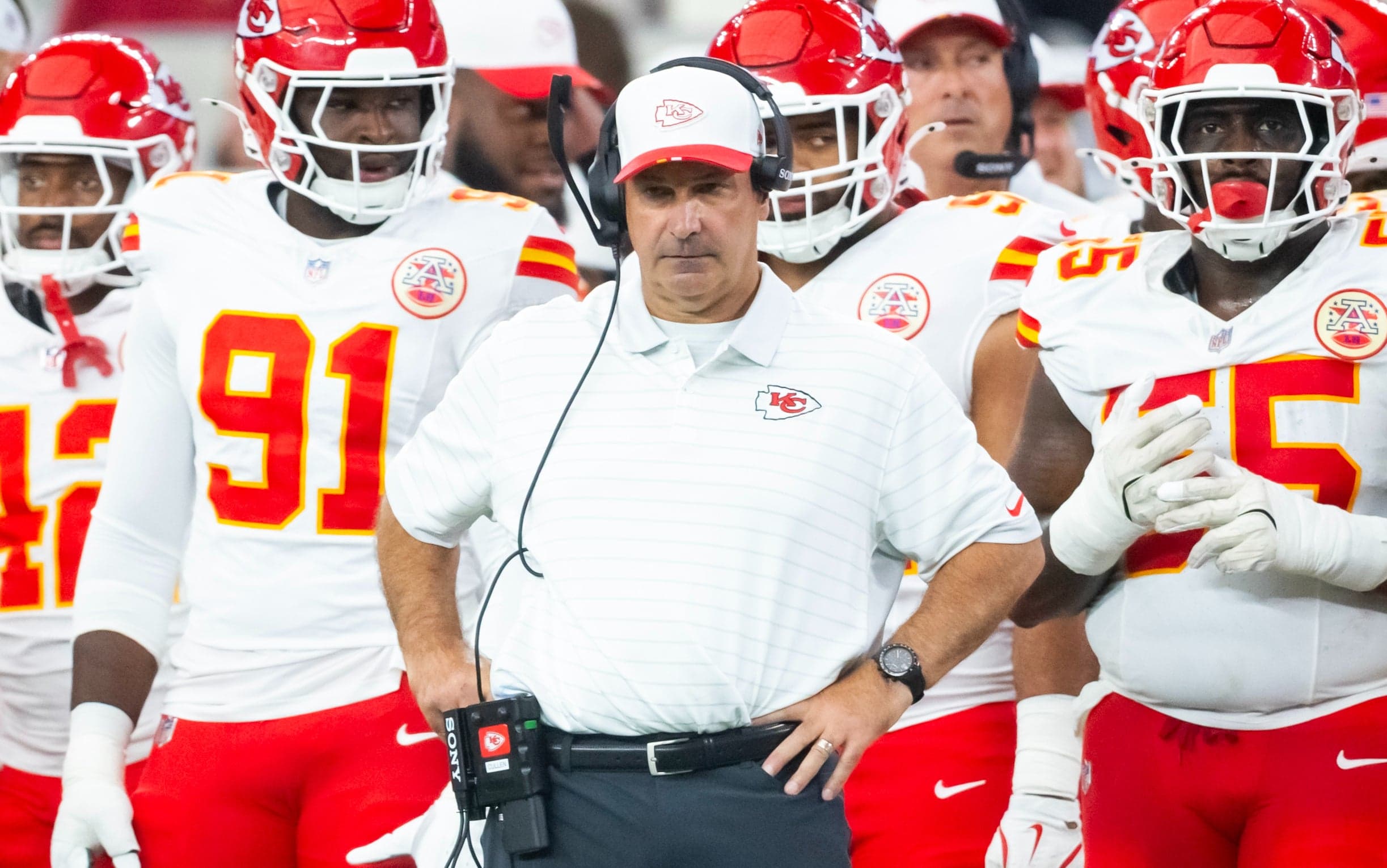 Kansas City Chiefs DT Peter Woods gives his first impression of defensive line coach Joe Cullen after Day 1 of rookie minicamp