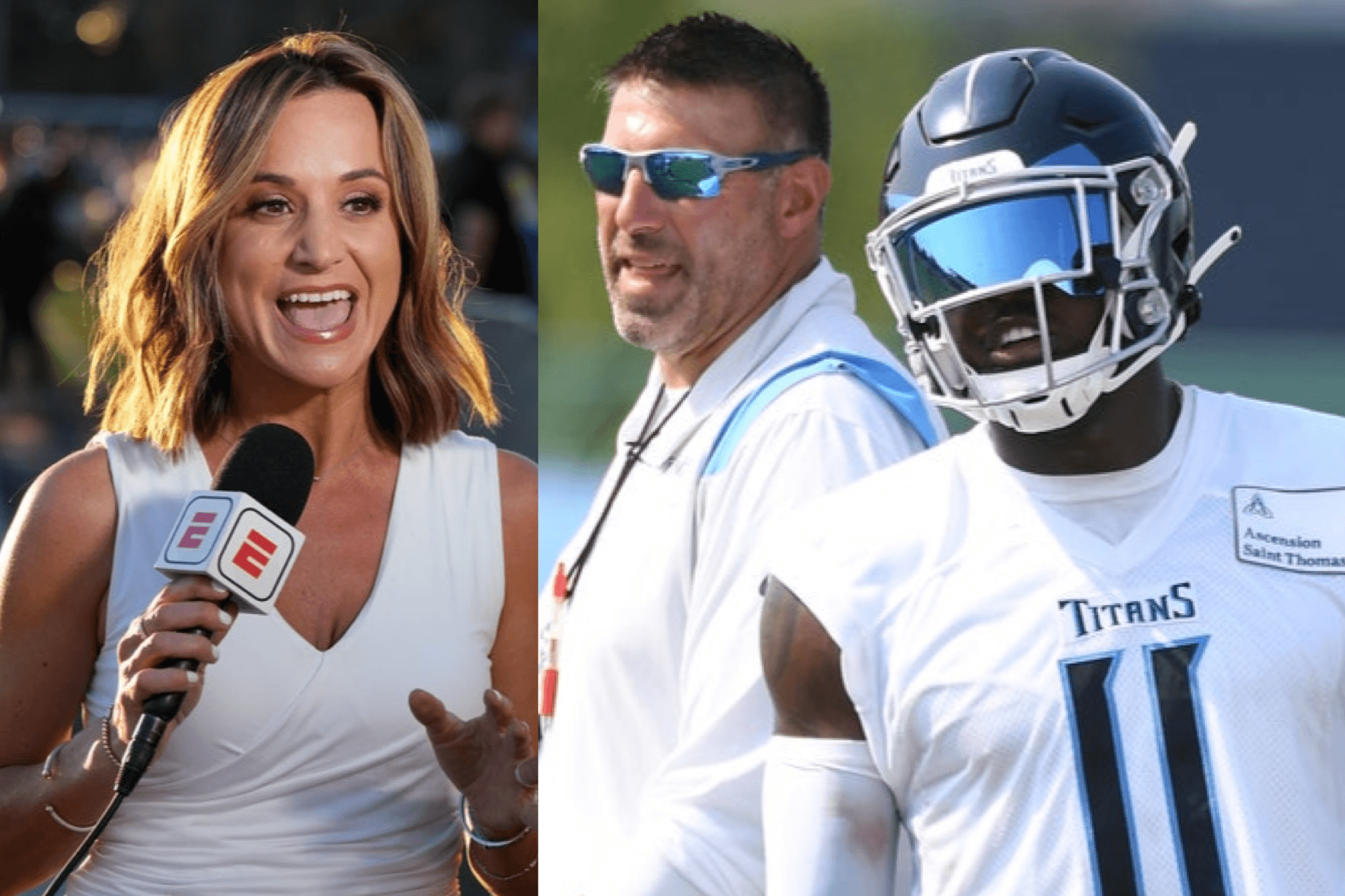Dianna Russini broke the Titans-Eagles A.J. Brown trade news with inside information during affair with Mike Vrabel