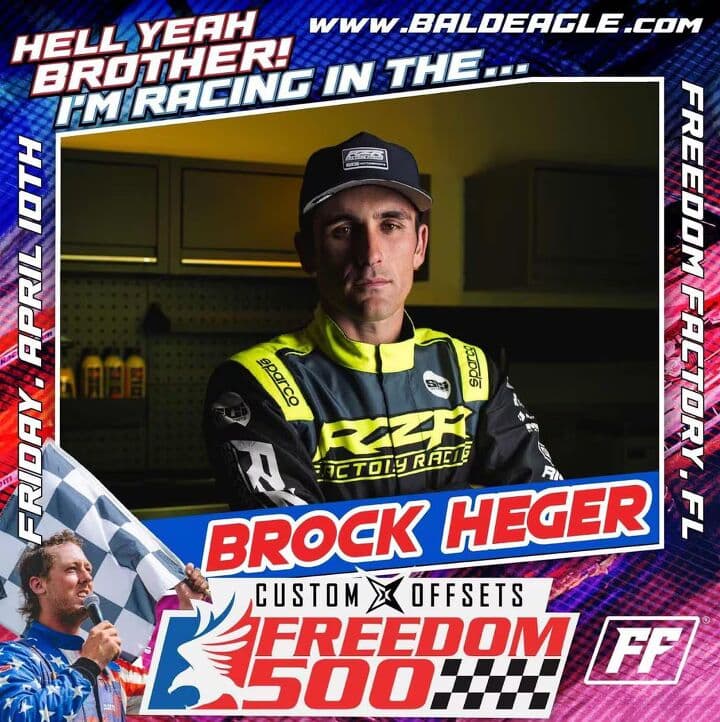 Brock Heger Trades RZR For Crown Victoria In Cleetus' Freedom 500