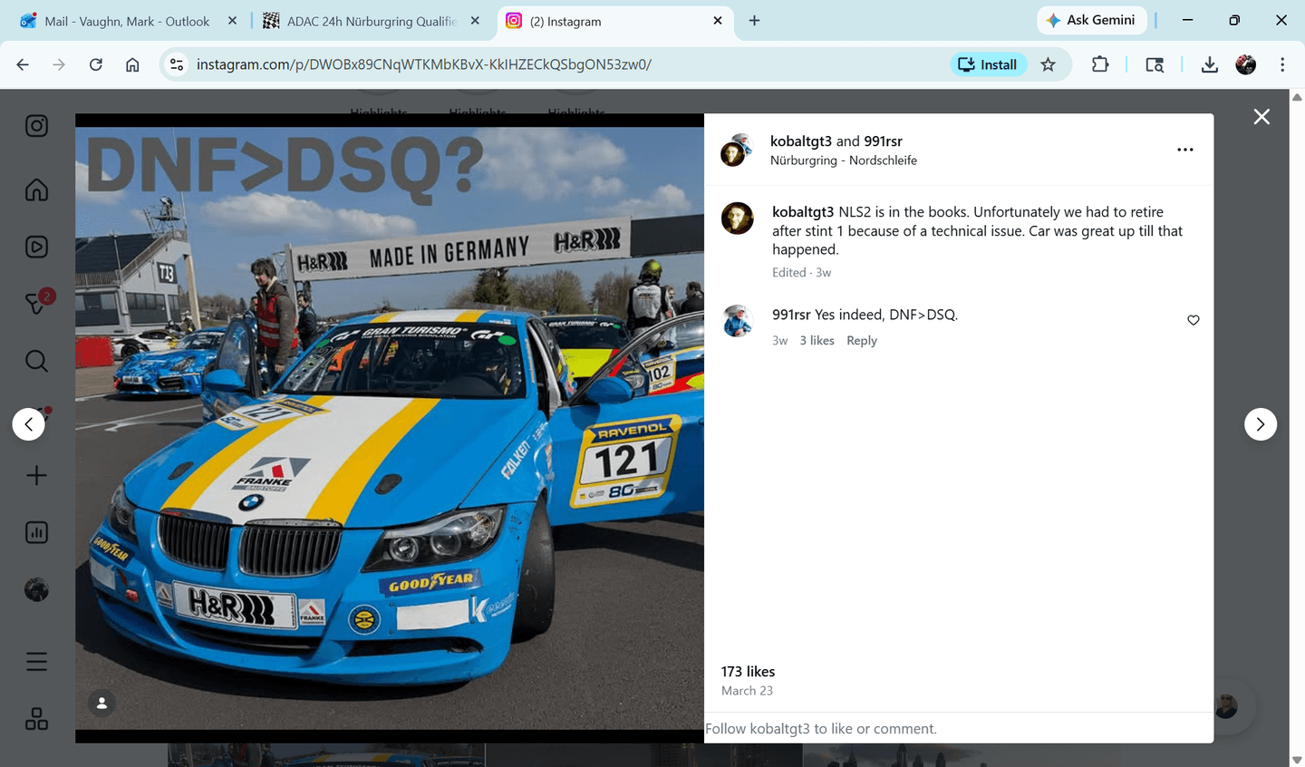 BMW Driver Dies After 7-car Pileup in Nurburgring Qualifier