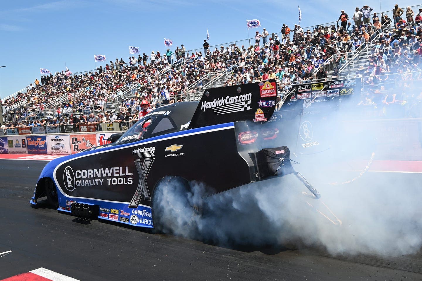 Vandergriff Scores First Funny Car Win, Honors Family Tradition