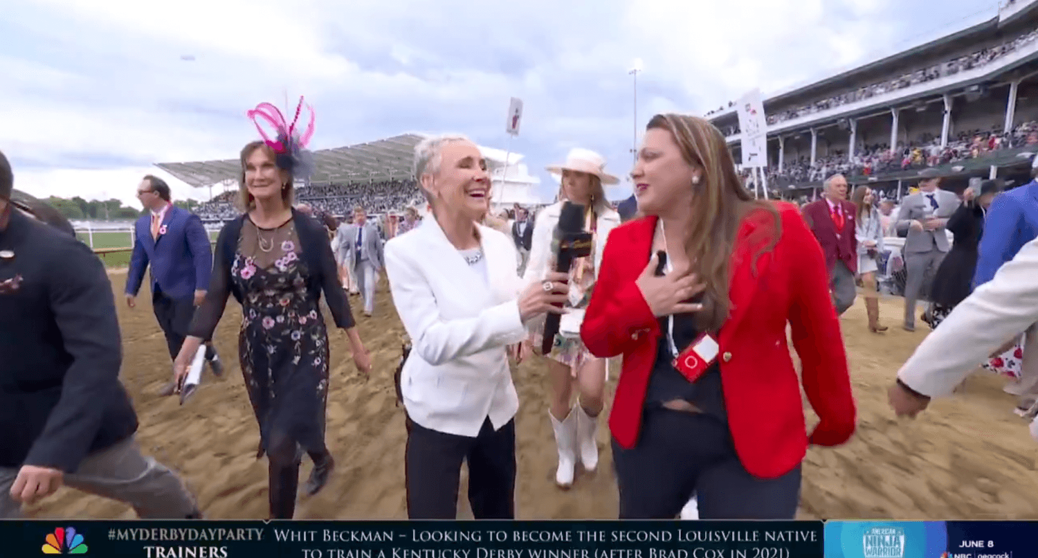 Donna Brothers’ pre-race interview with Cherie DeVaux proved fortuitous in her final Kentucky Derby