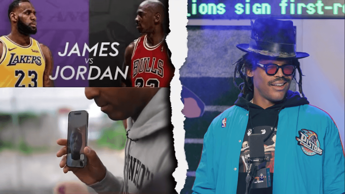 Cam Newton laughs off Rich Paul claim LeBron James is unselfish because he was raised by single mother