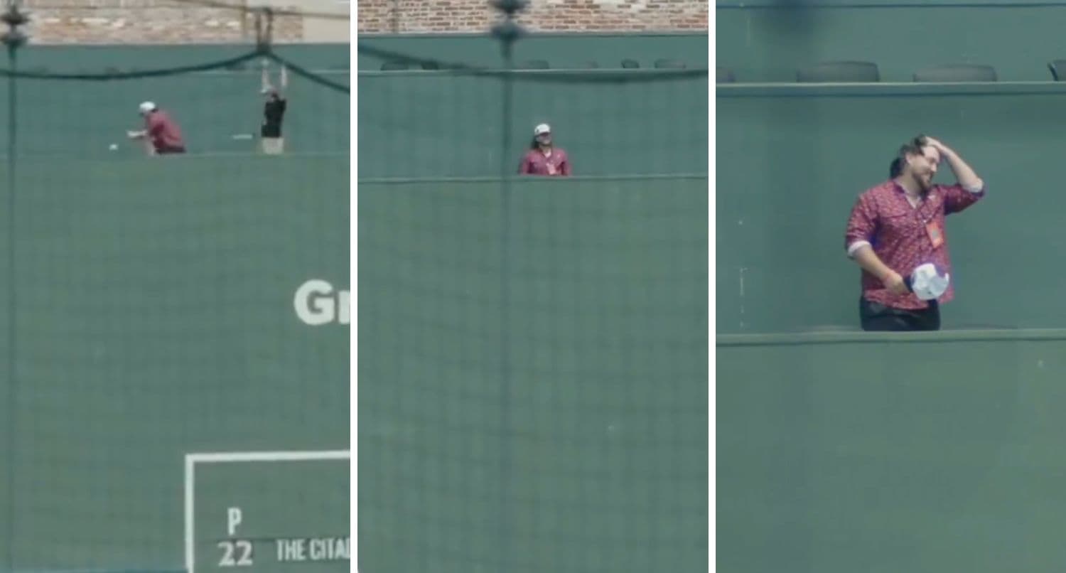 College baseball podcaster drops home-run ball, gets clowned by announcers