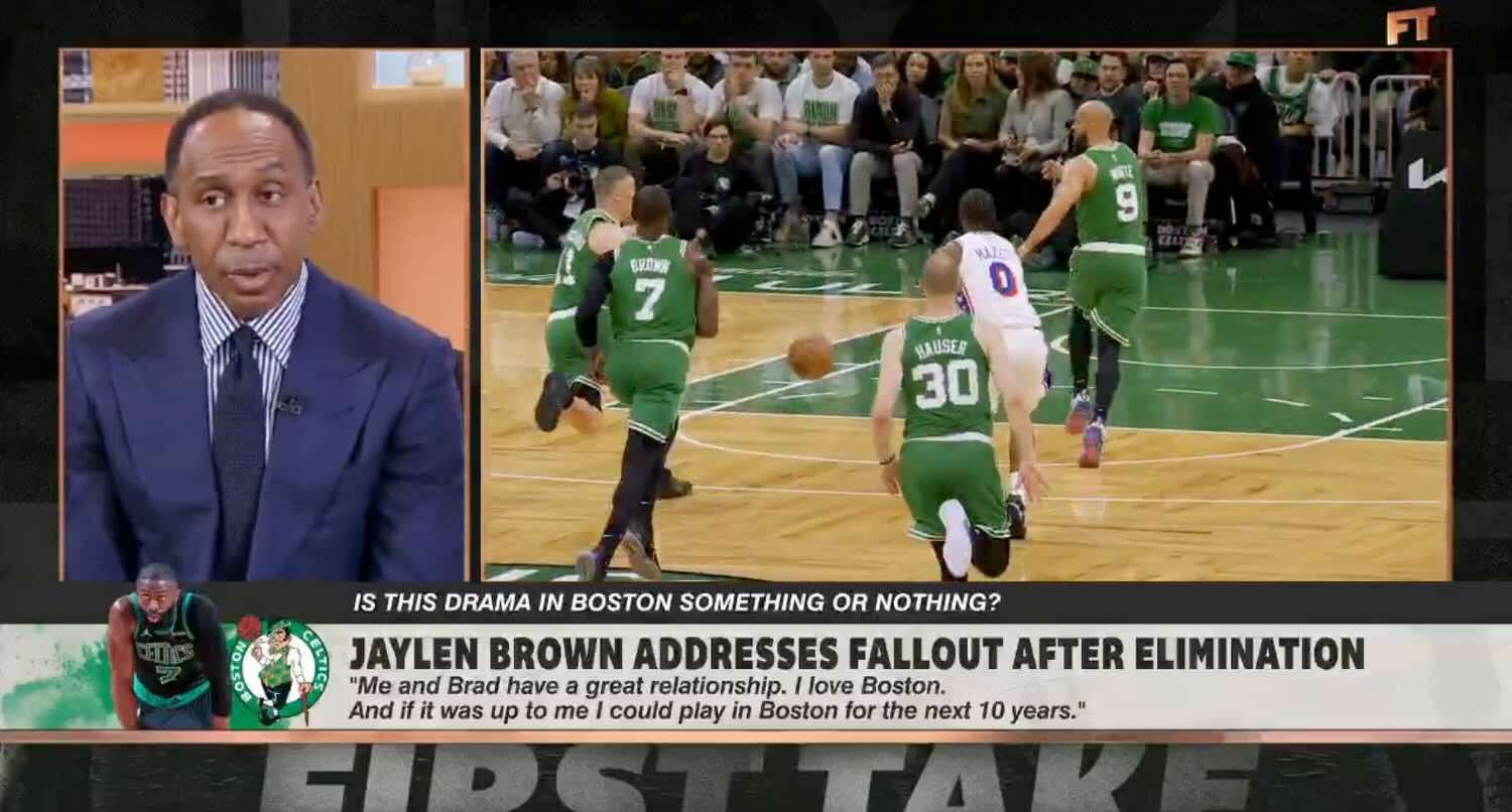 Jaylen Brown fires back at Stephen A. Smith for telling him to ‘be quiet’
