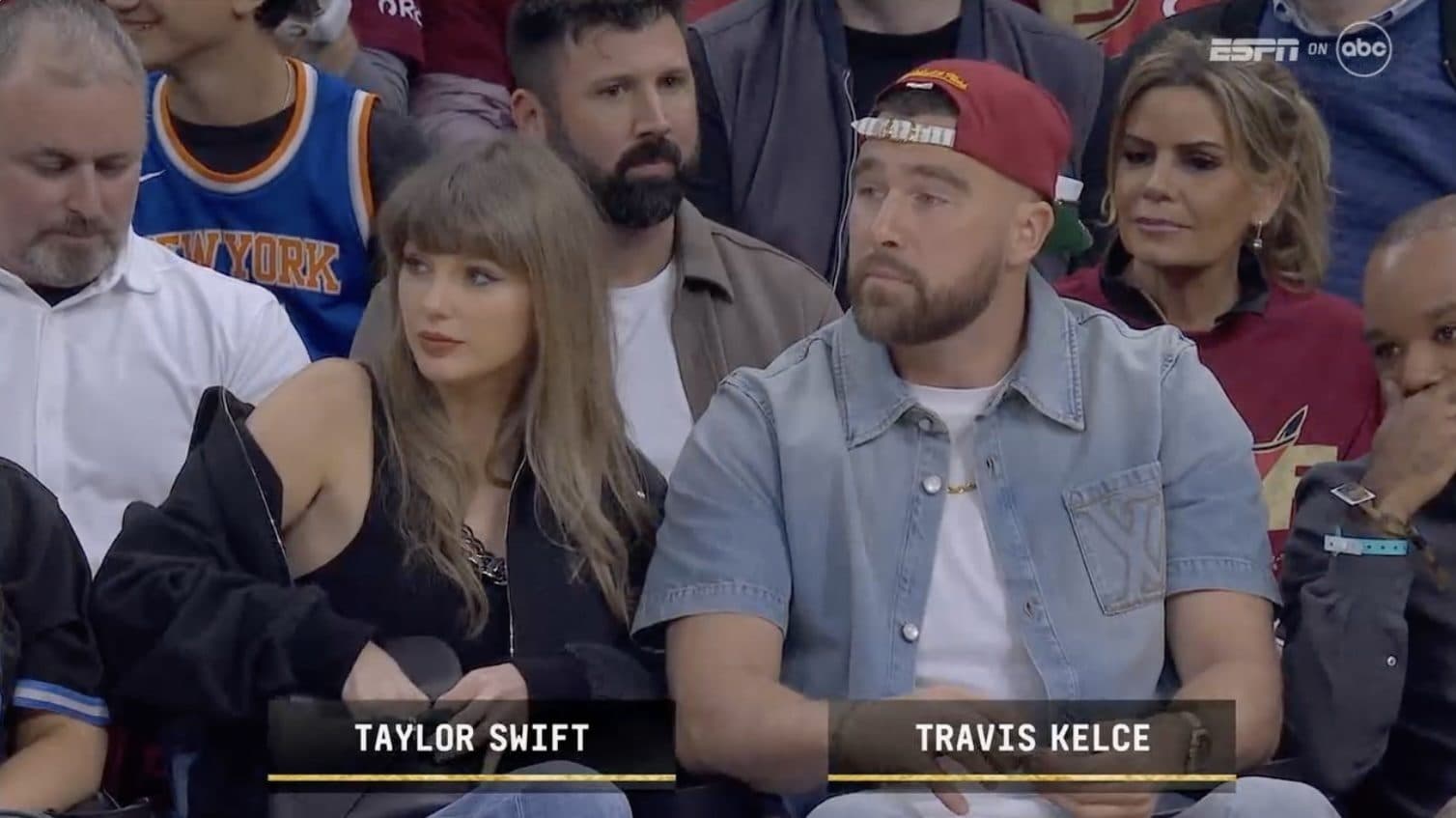 Mike Breen acknowledges ‘Travis Kelce and his fiancée’ at Knicks-Cavs Game 3