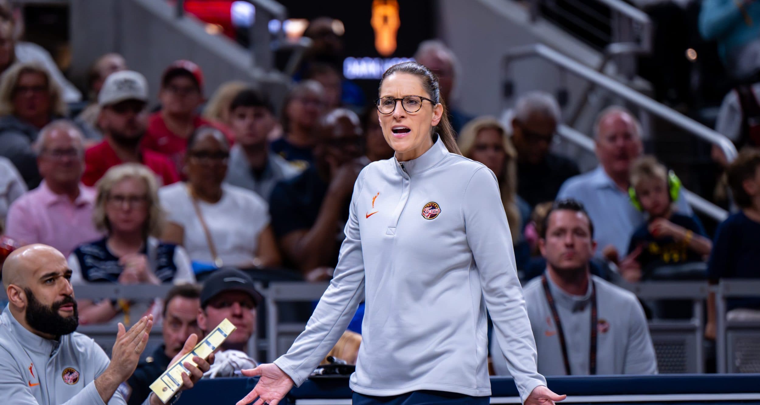 Fever coach Stephanie White dismisses WNBA injury reporting warning: ‘For what?’