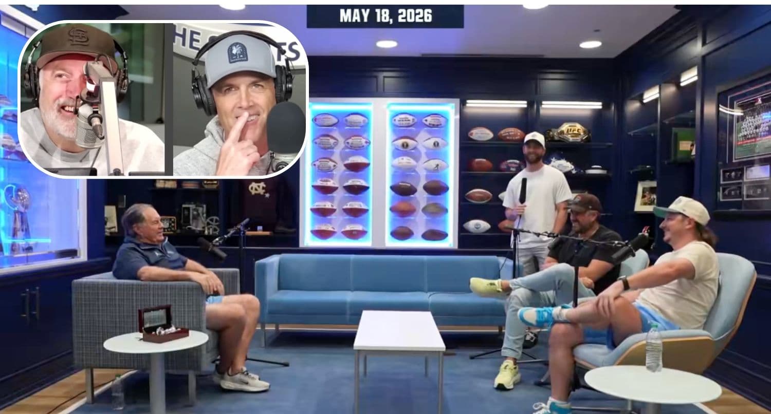 Boston radio hosts mock ‘Pardon My Take’ for not asking Bill Belichick about Jordon Hudson
