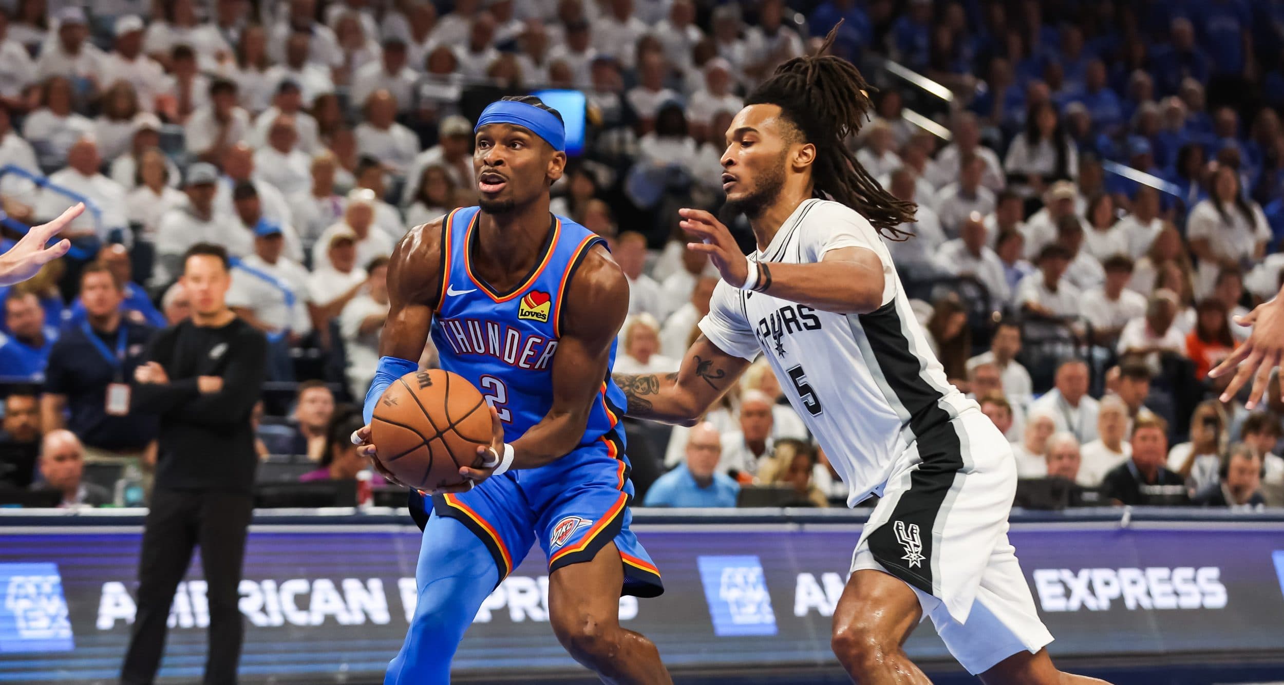 Thunder’s win over Spurs in WCF Game 2 garners record-breaking audience