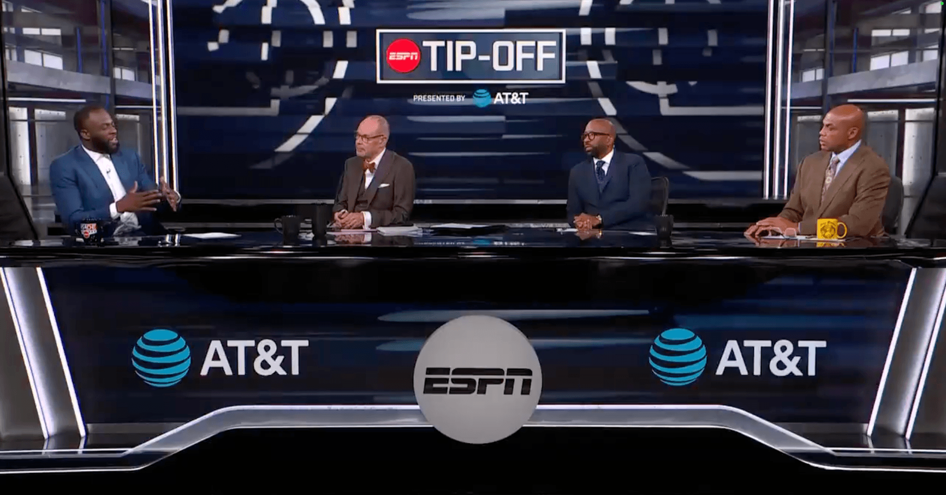 Tensions flare between Draymond Green, Charles Barkley over Green’s NBA future