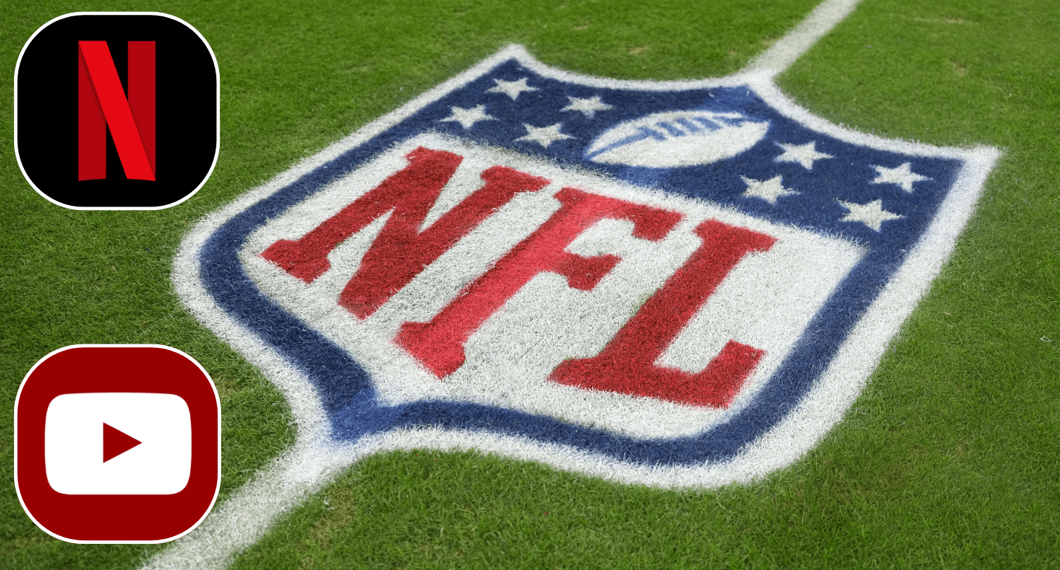 NFL to split former ‘Monday Night Football’ doubleheaders between YouTube, Netflix, per report