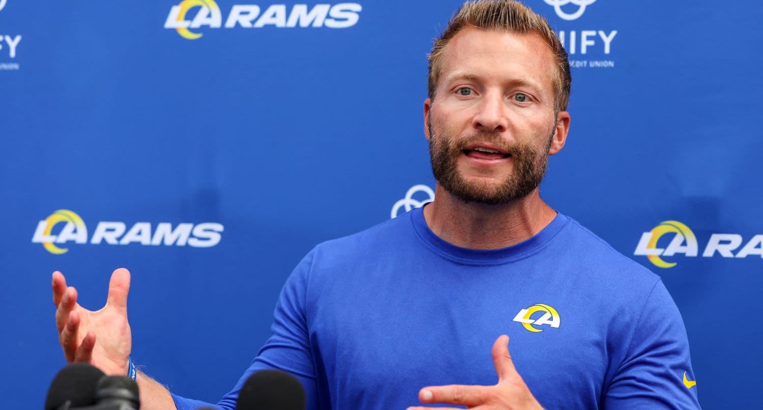 Sean McVay says joining media would’ve meant ‘quitting because I couldn’t handle the losing’