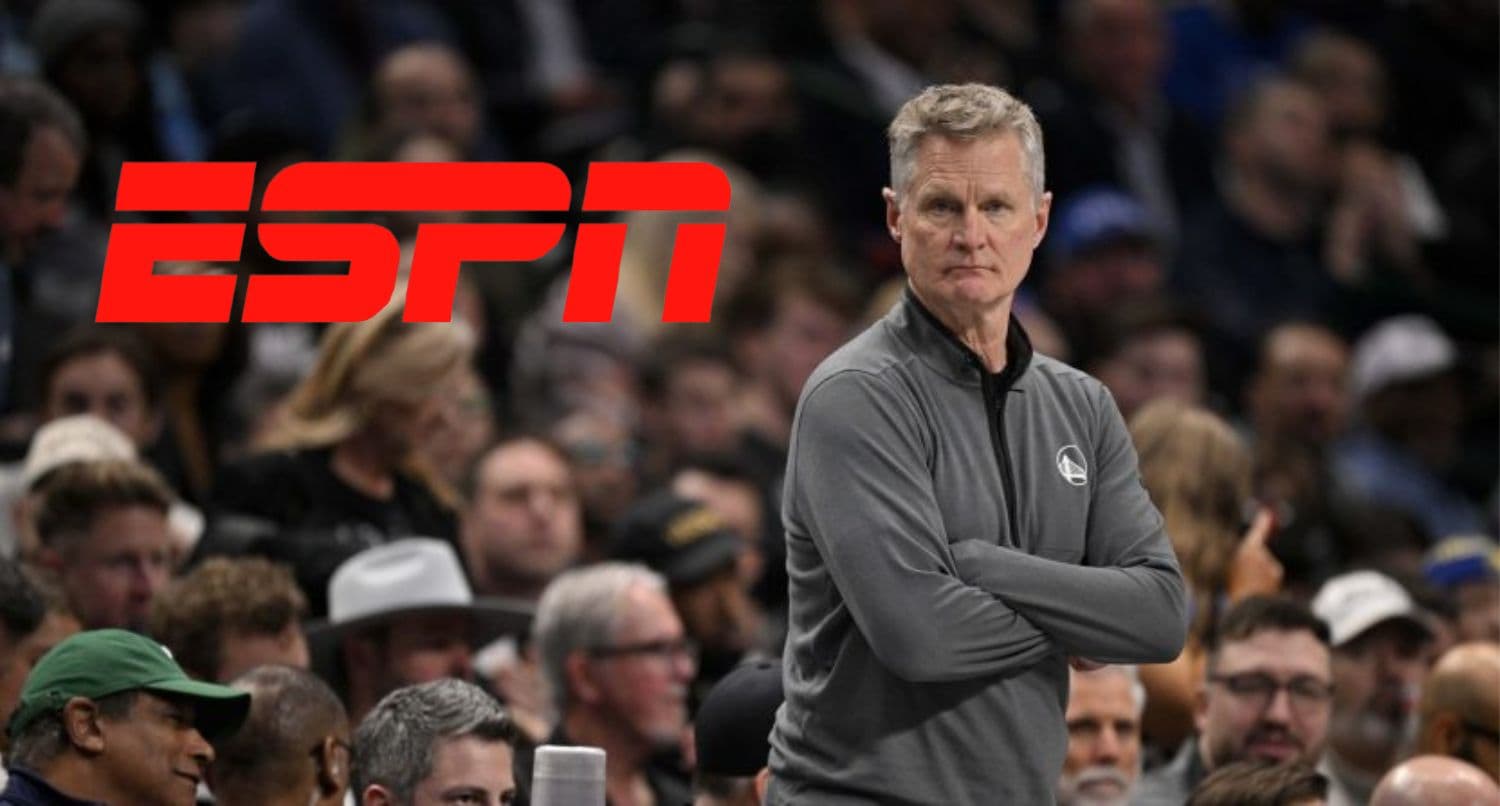 ESPN ‘aggressively’ pursuing Steve Kerr as he considers leaving Warriors