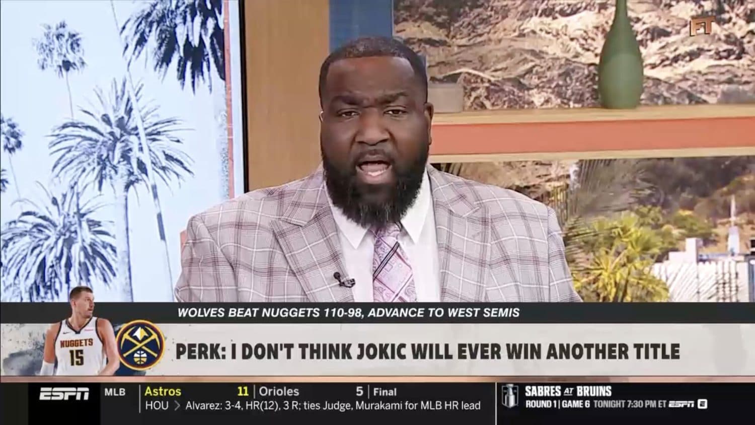Kendrick Perkins closes Nikola Jokić championship window: ‘We were so ready to crown this man’