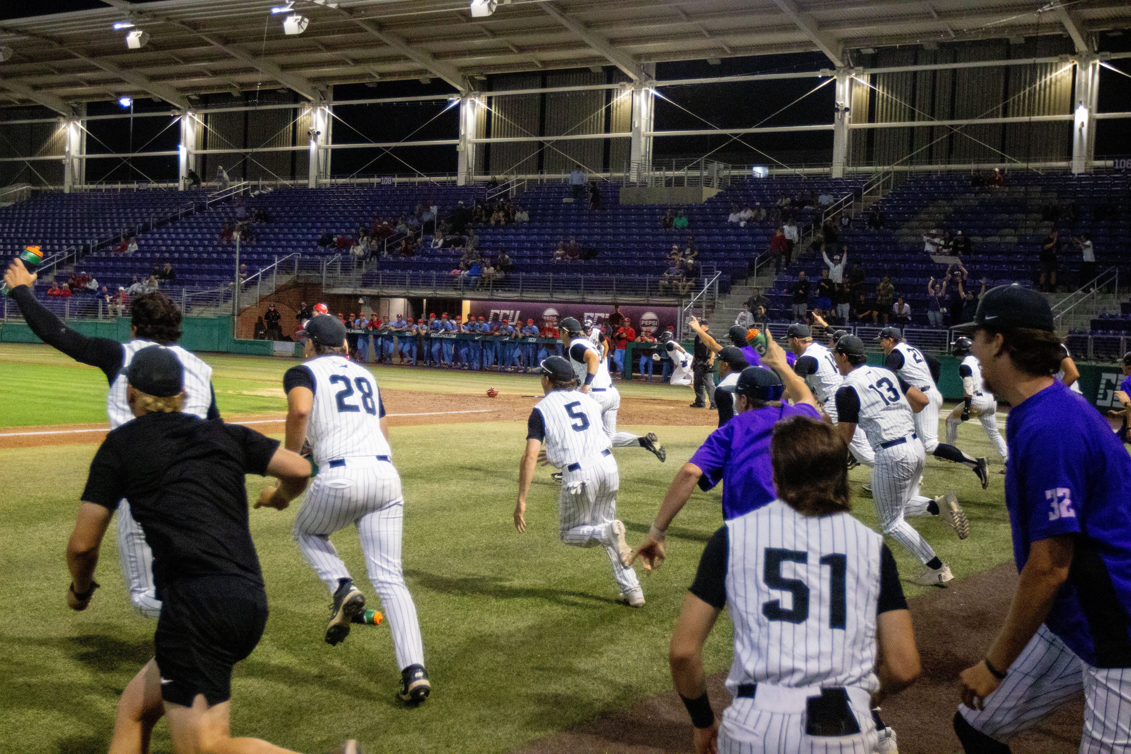 AZ Digest. Grand Canyon baseball walks off Arizona with 5 runs in 9th