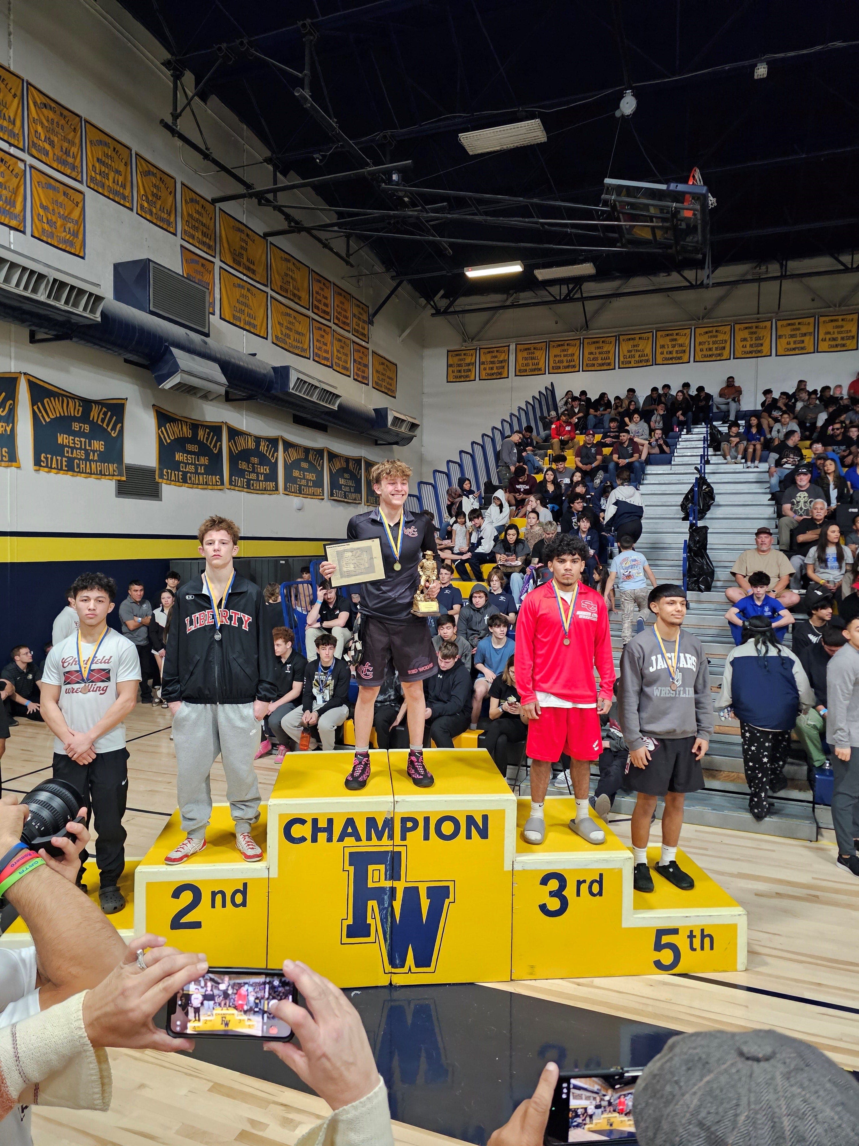 Vote. Republic's 2025-26 All-Arizona boys HS wrestling team, coach