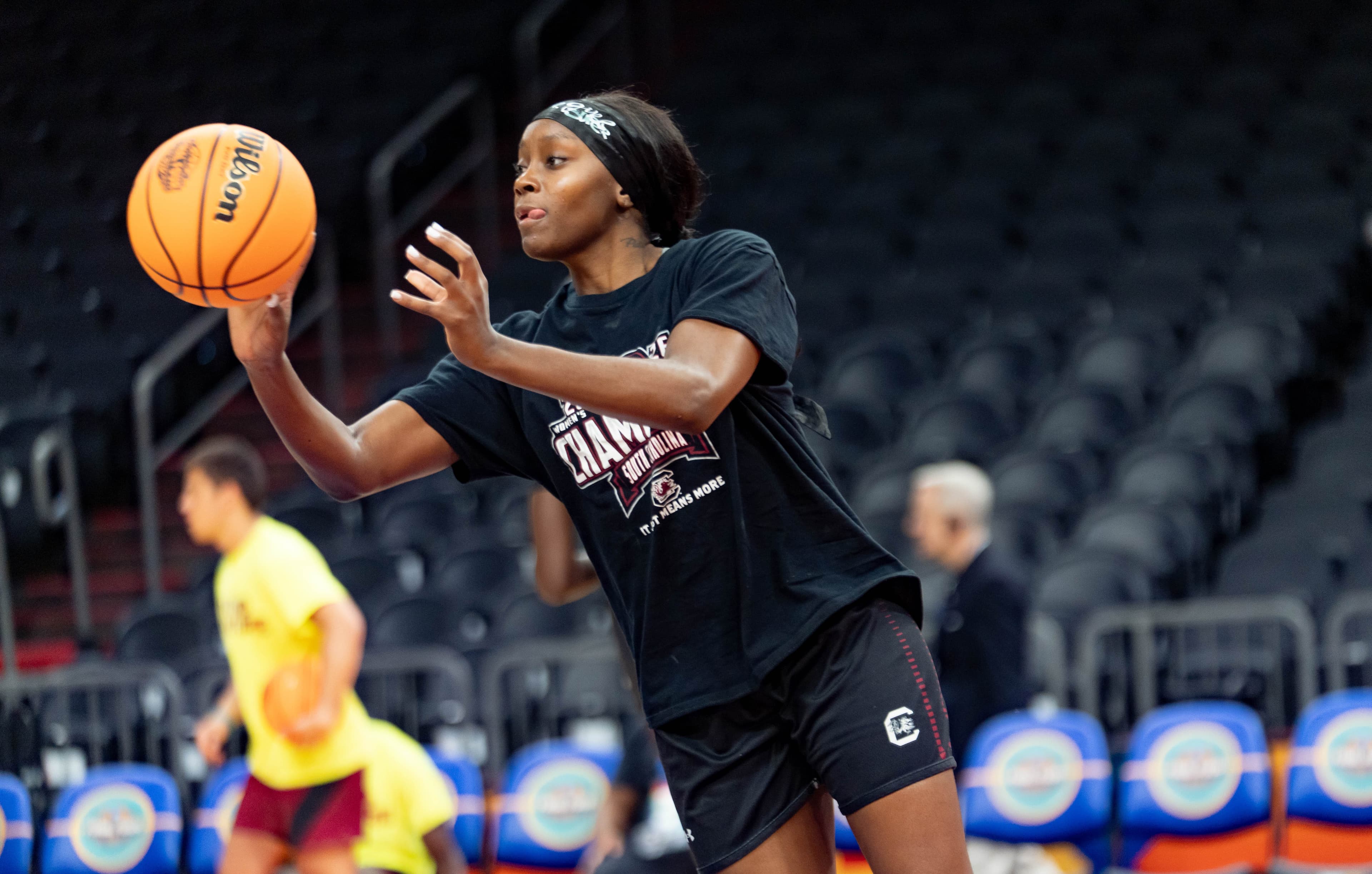 South Carolina battling against 'bright lights' at Final Four