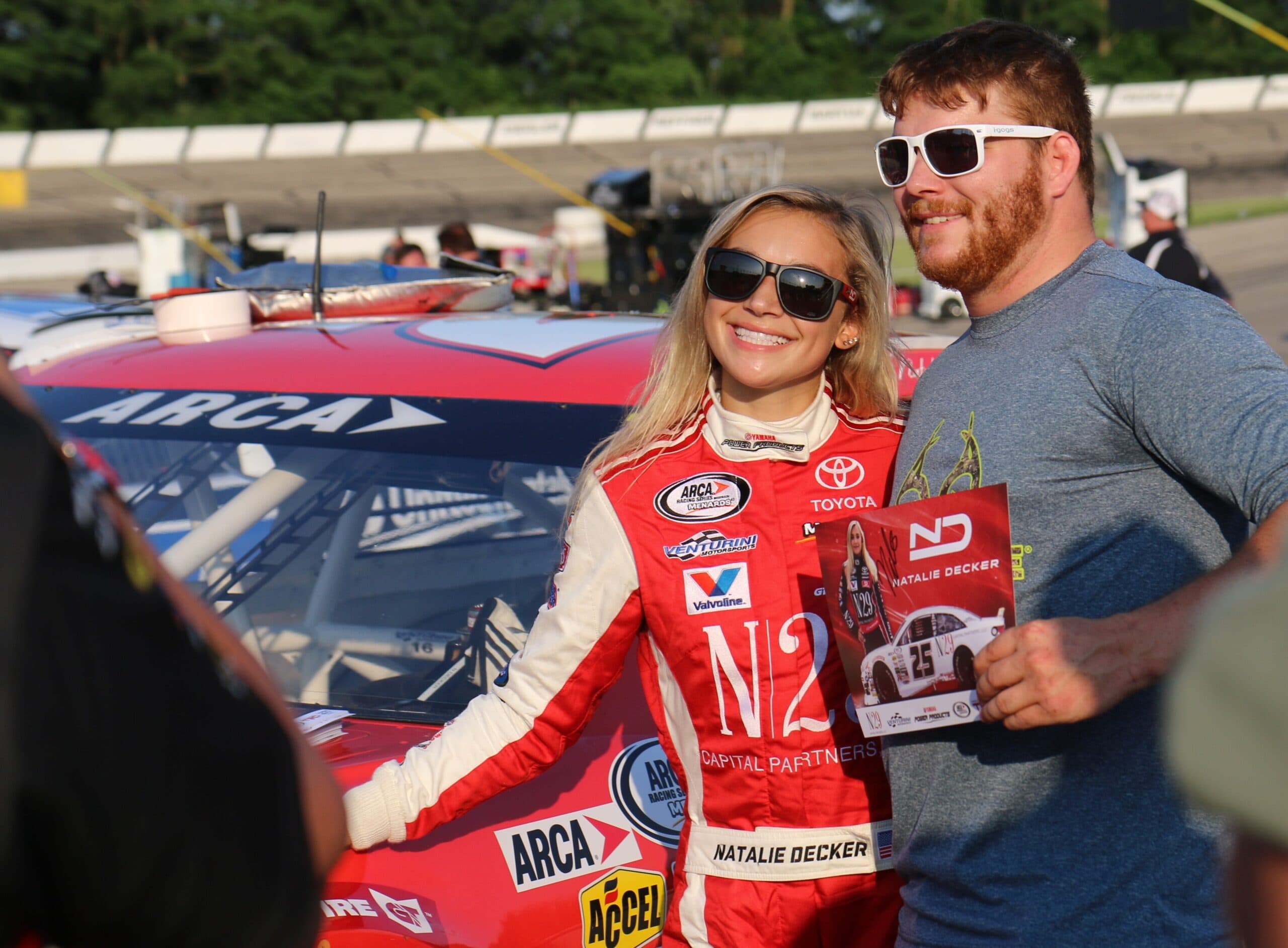 NASCAR Driver Natalie Decker Breaks Down Crying Mid-Race, Parks Truck and Says She’s Quitting the Series