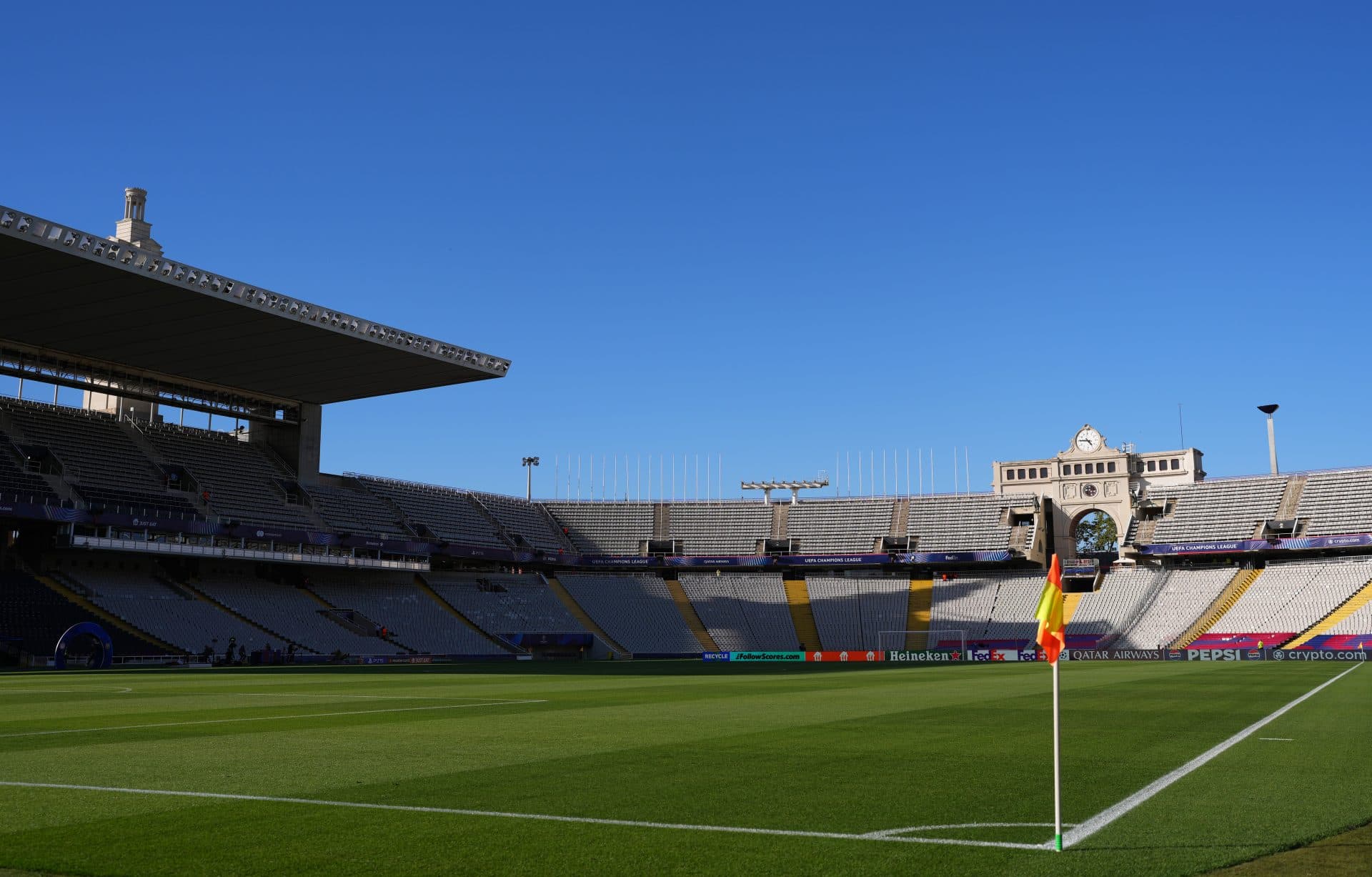 Barcelona seek to secure Montjuic Stadium for significant part of 2027/28 season