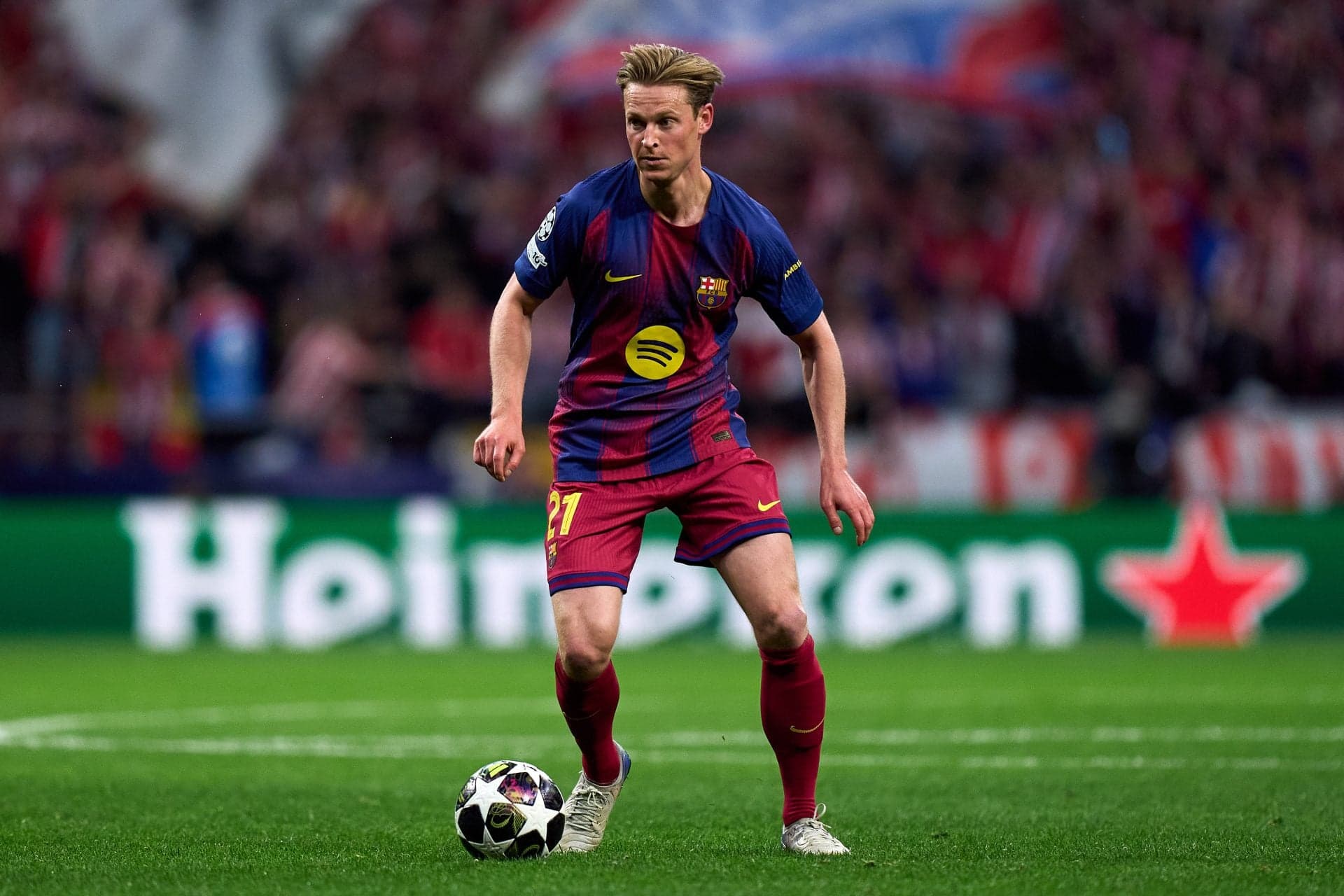 Barcelona captain back in training after missing Alaves clash as a precaution