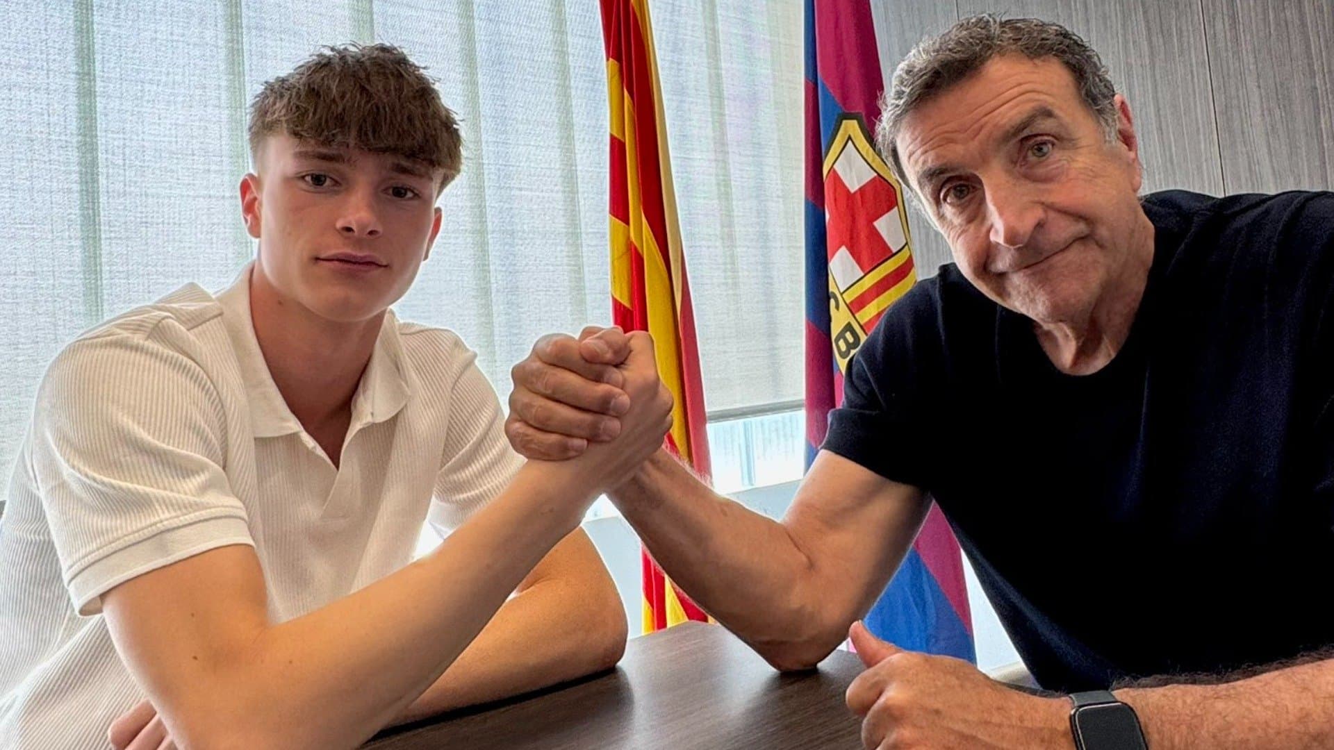 Official: Barcelona secure contract renewals of two La Masia gems