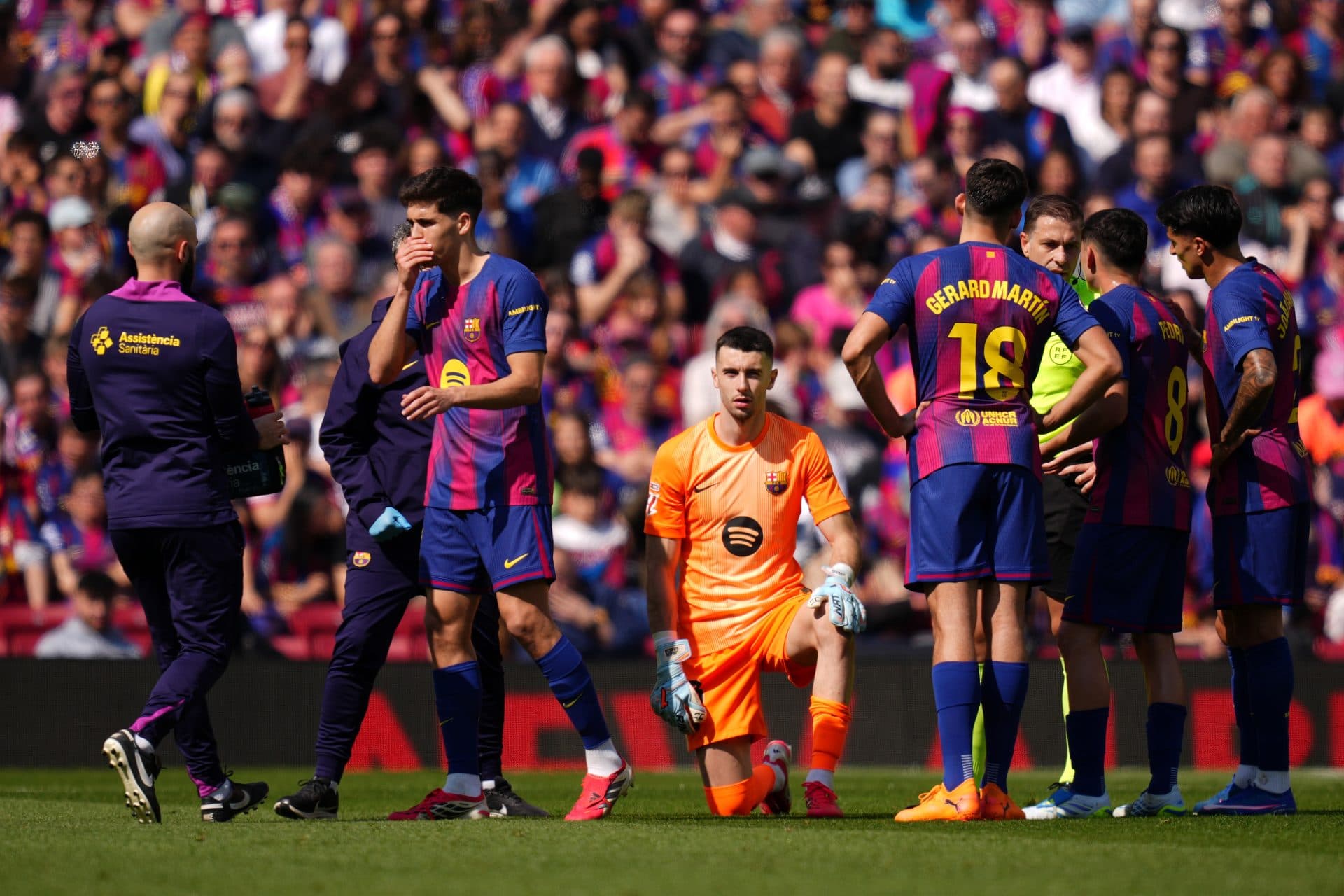 Barcelona avoid major blow as 24-year-old star overcomes injury scare vs Rayo Vallecano