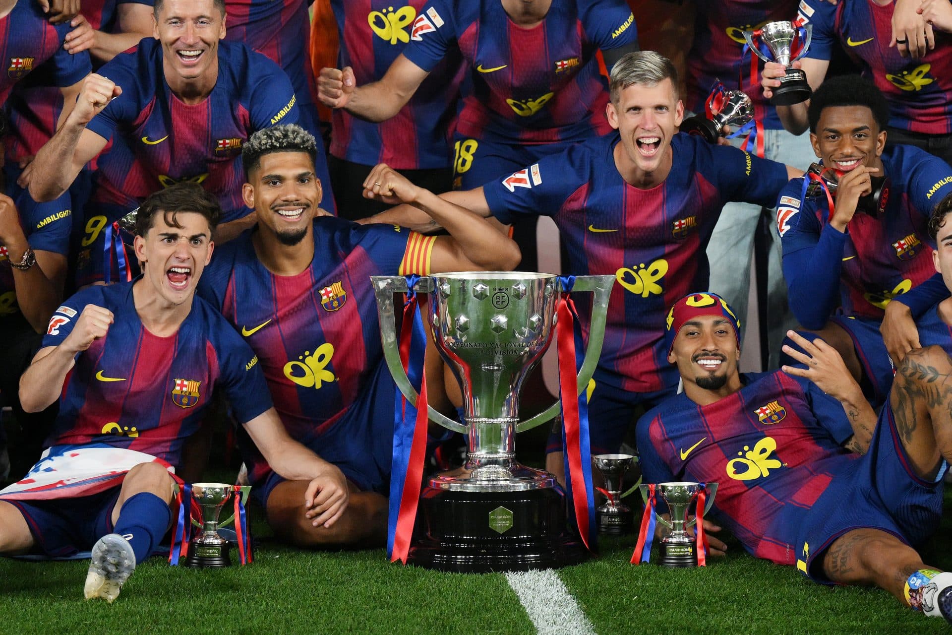 Barcelona stars erupt with emotional reactions after sealing La Liga glory – ‘We have earned it’