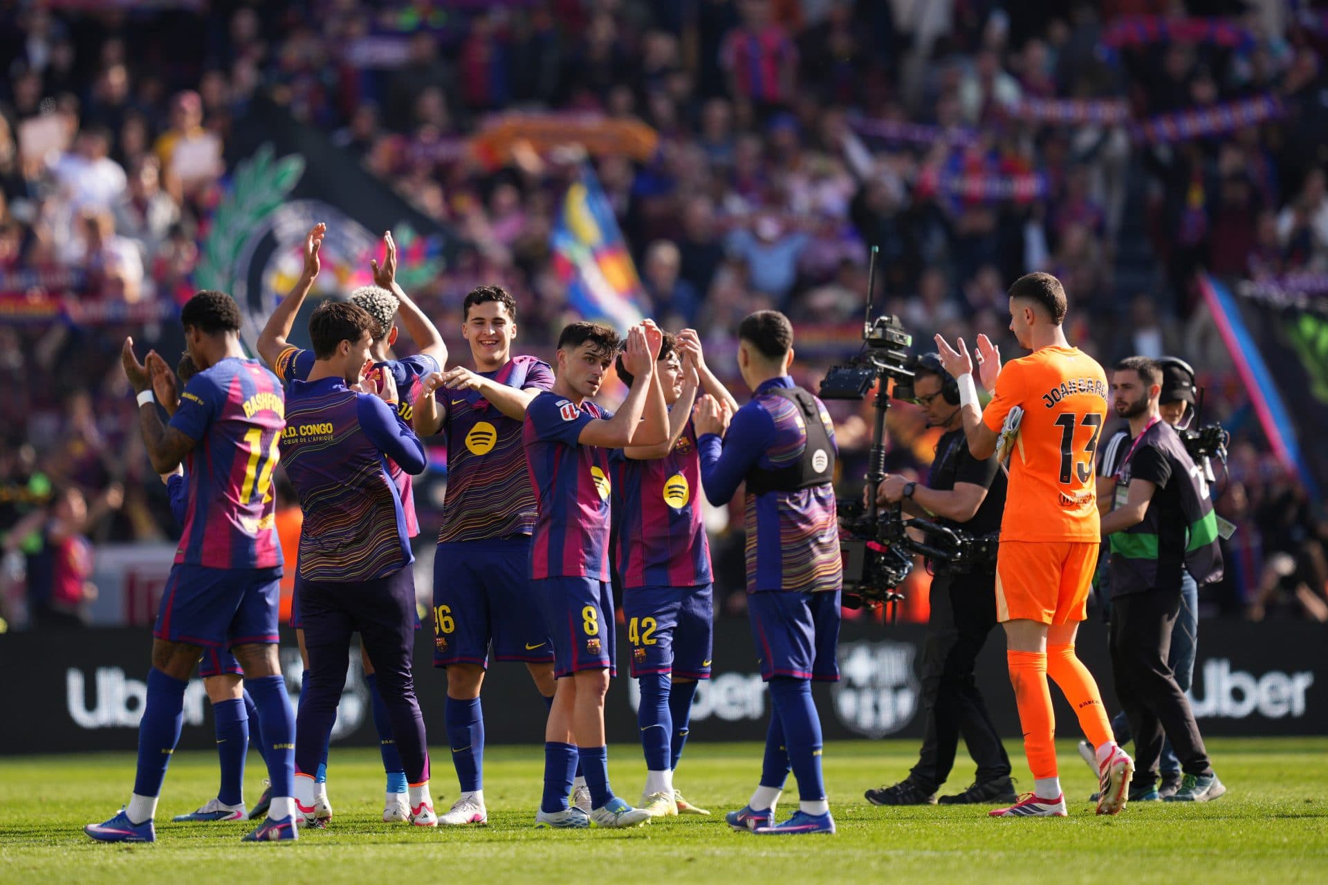 Barcelona break Spotify Camp Nou attendance record despite unusual kickoff time vs Rayo Vallecano