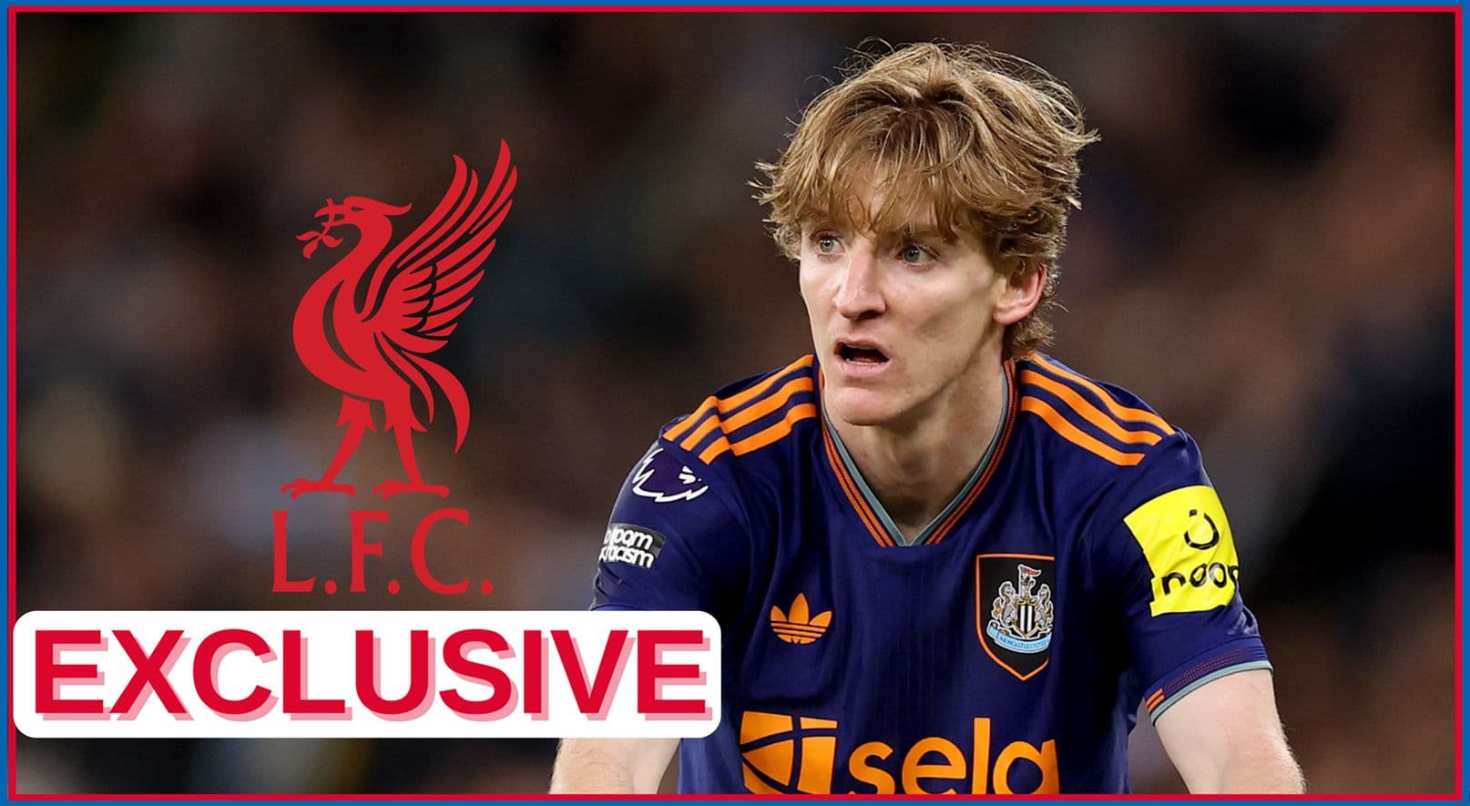 Liverpool fans put on red alert after big morning Anthony Gordon transfer update from Christian Falk