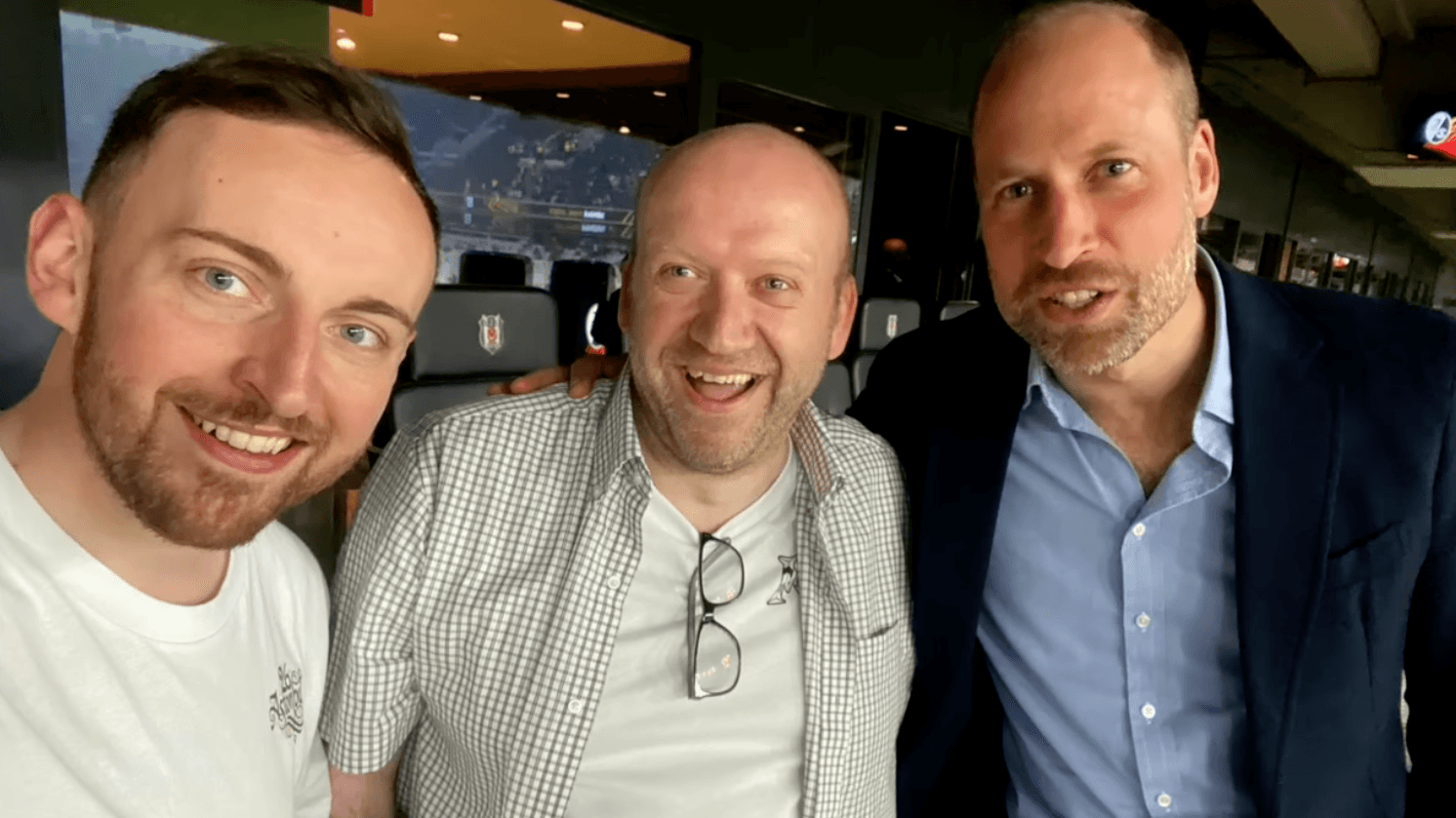 'Unreal' moment Aston Villa podcasters meet Prince William