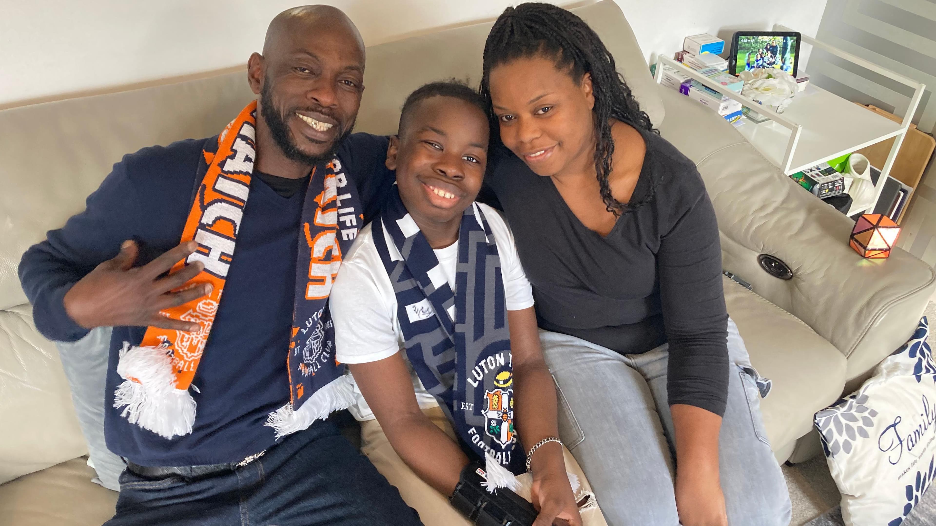 Stroke survivor, 12, to be Luton mascot in final