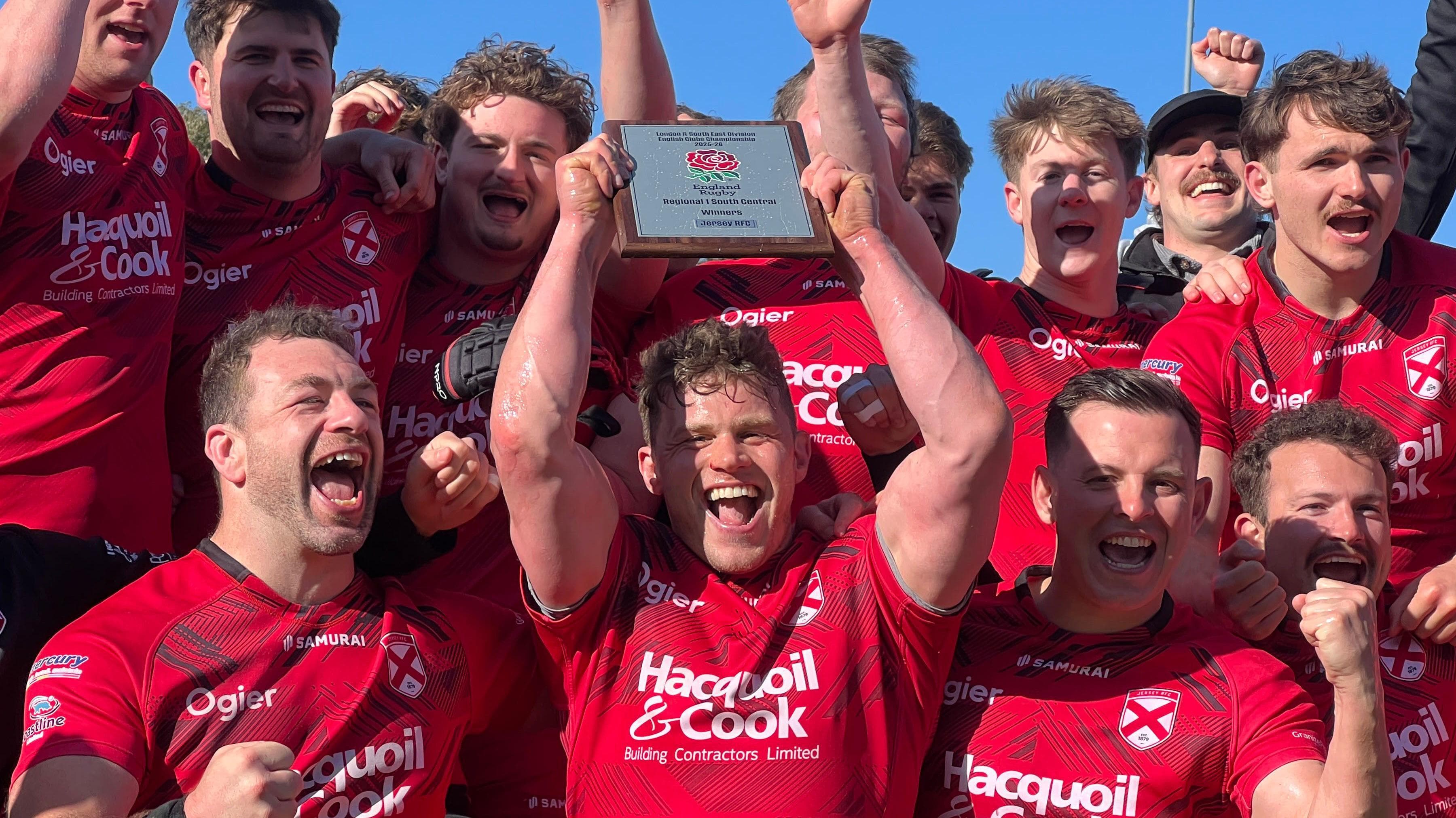 Jersey celebrate despite missing out on perfect season