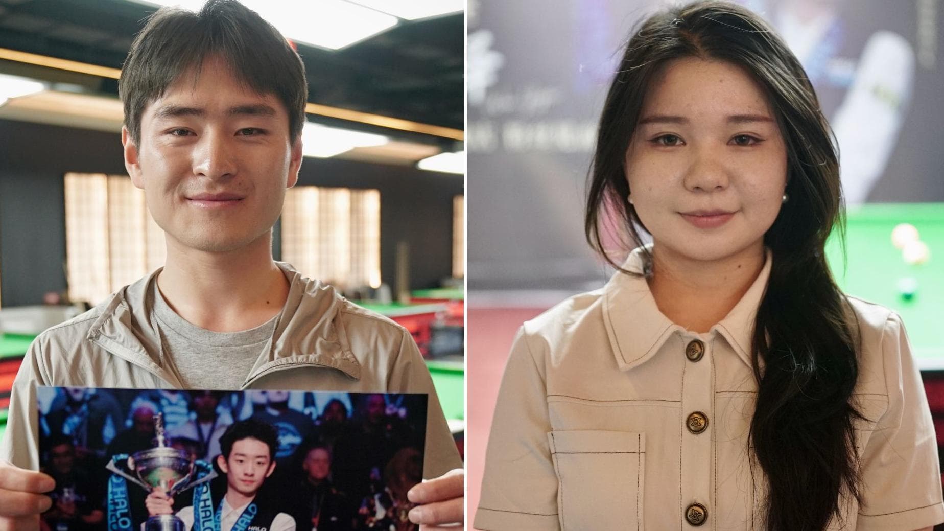 Crowds cheer China's new snooker star on return from championship win