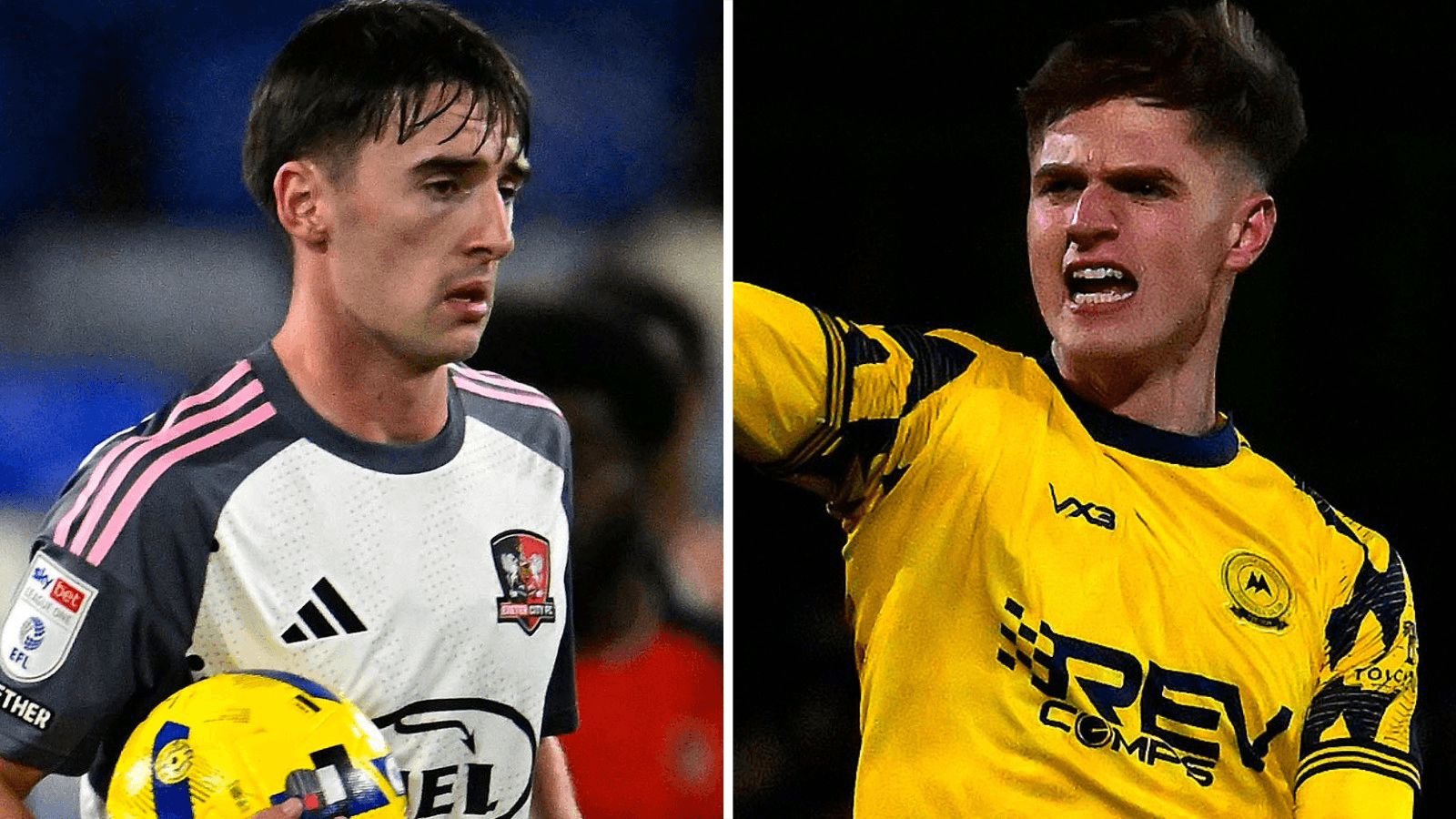 Truro City sign Exeter City duo on loan