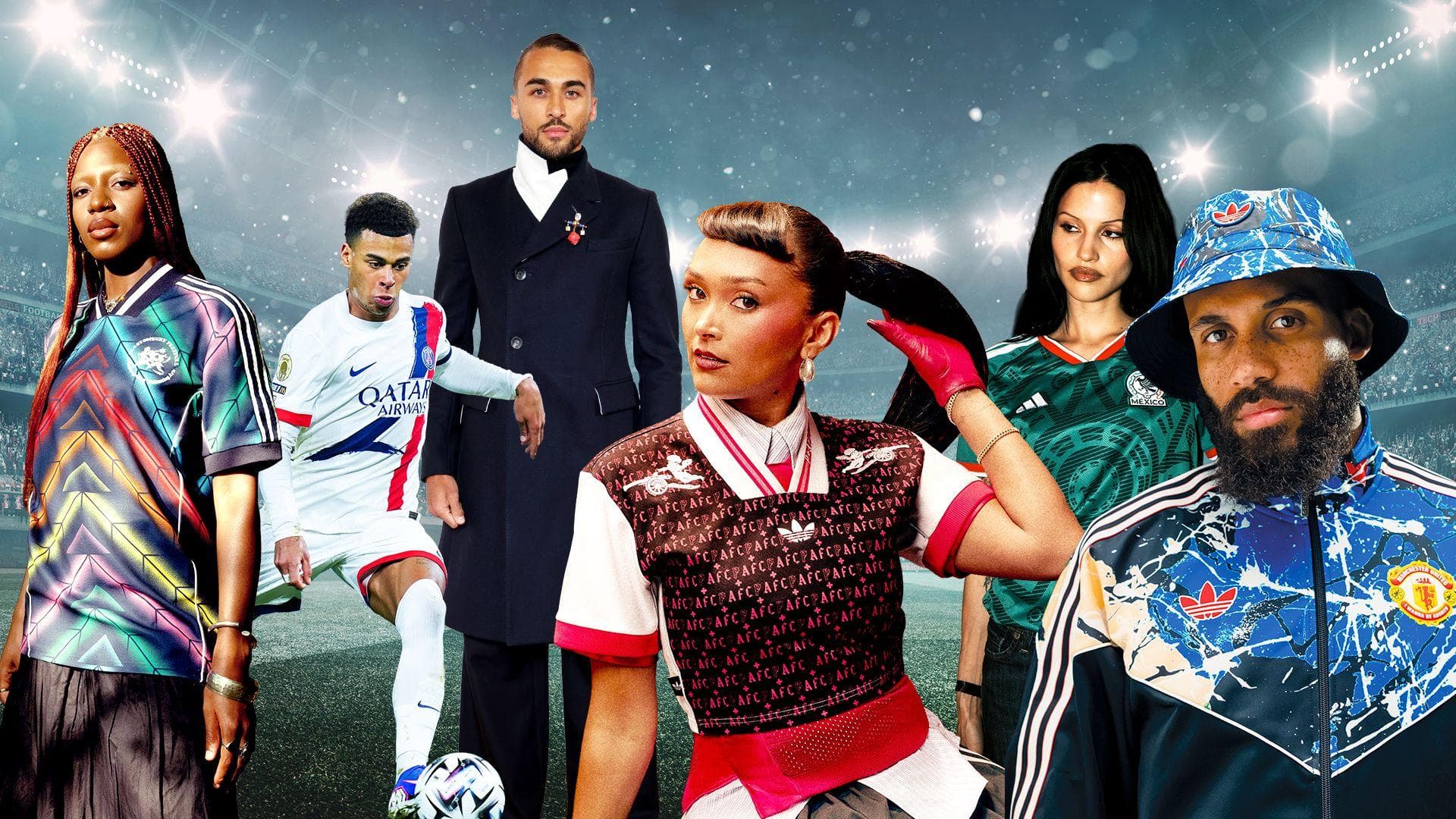 Streetwear and crop tops take World Cup fashion to new heights