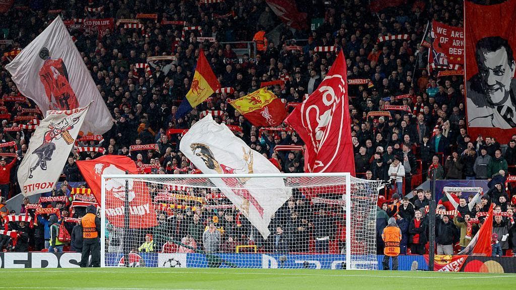 Fan group withdraws flags from The Kop