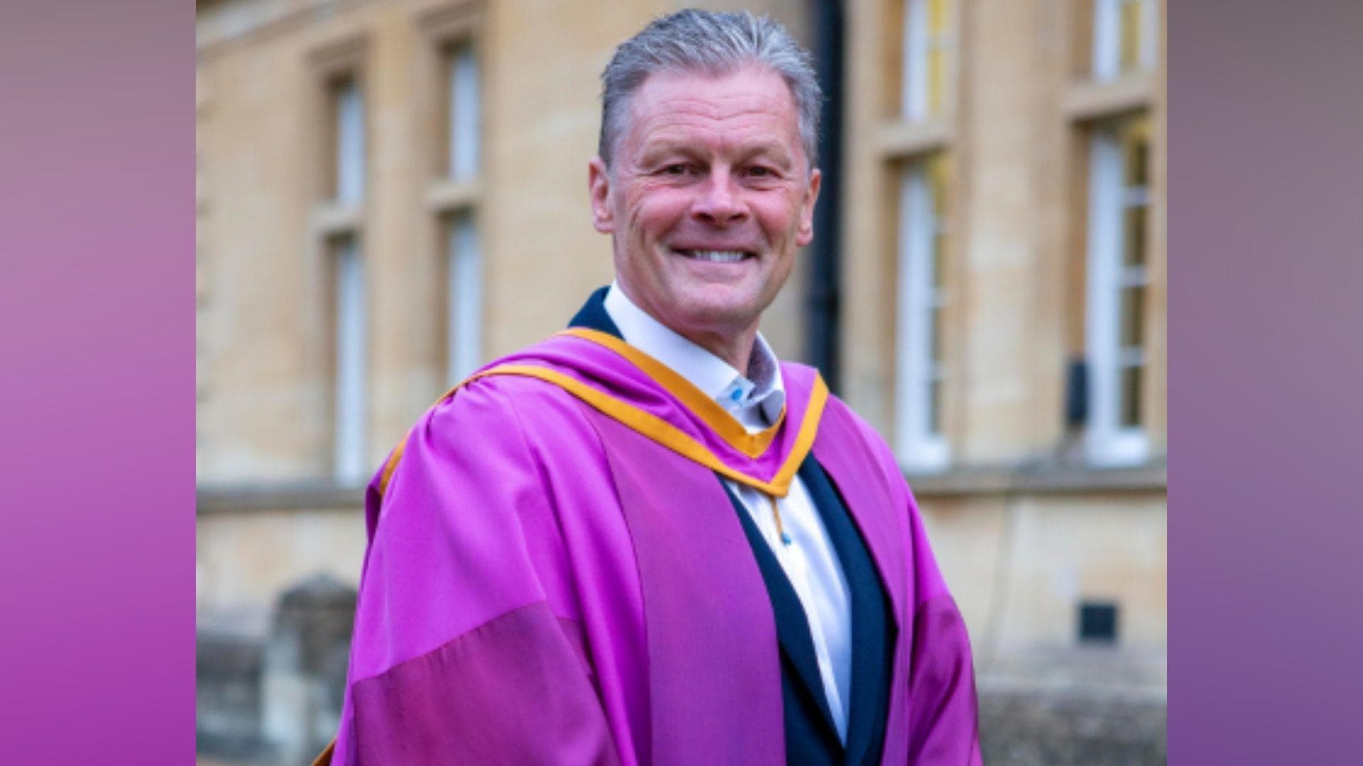 Football manager receives town's highest honour